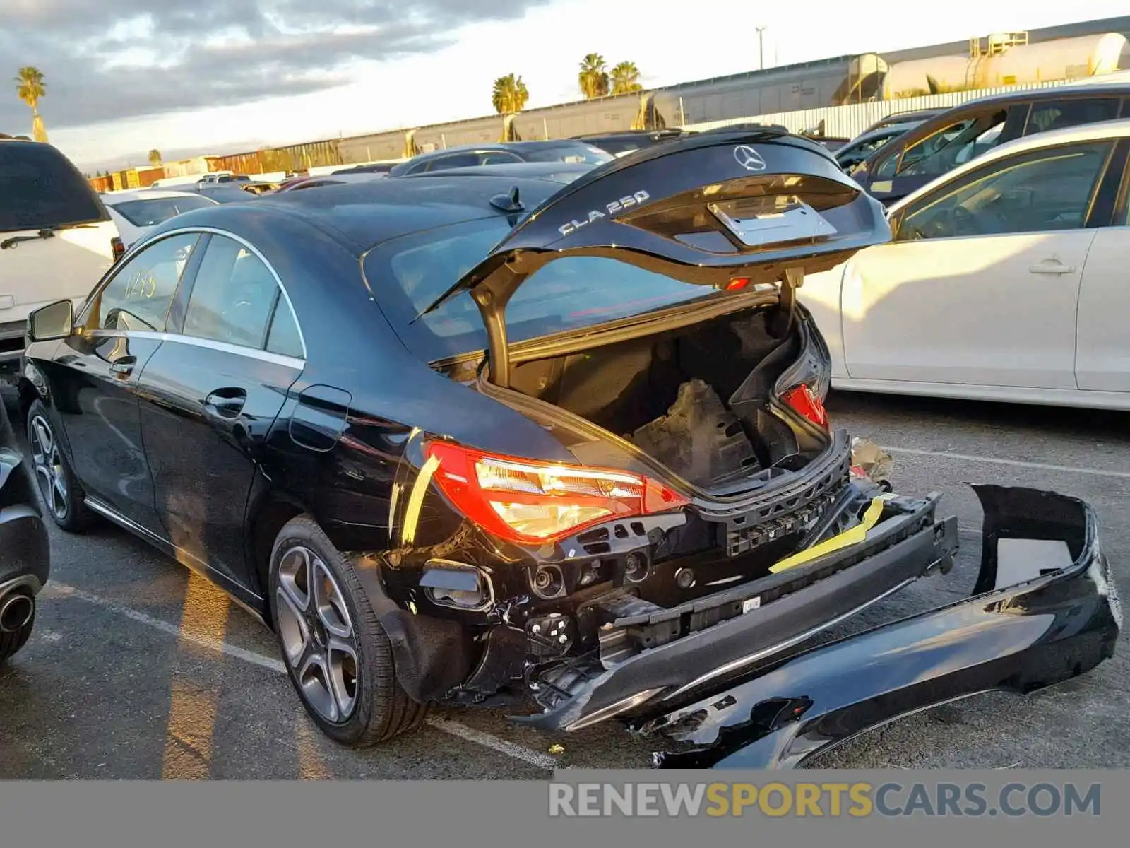 3 Photograph of a damaged car WDDSJ4EB3KN699854 MERCEDES-BENZ C CLASS 2019