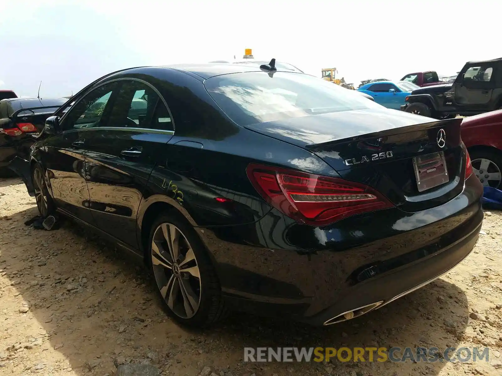 3 Photograph of a damaged car WDDSJ4EB3KN707791 MERCEDES-BENZ C CLASS 2019