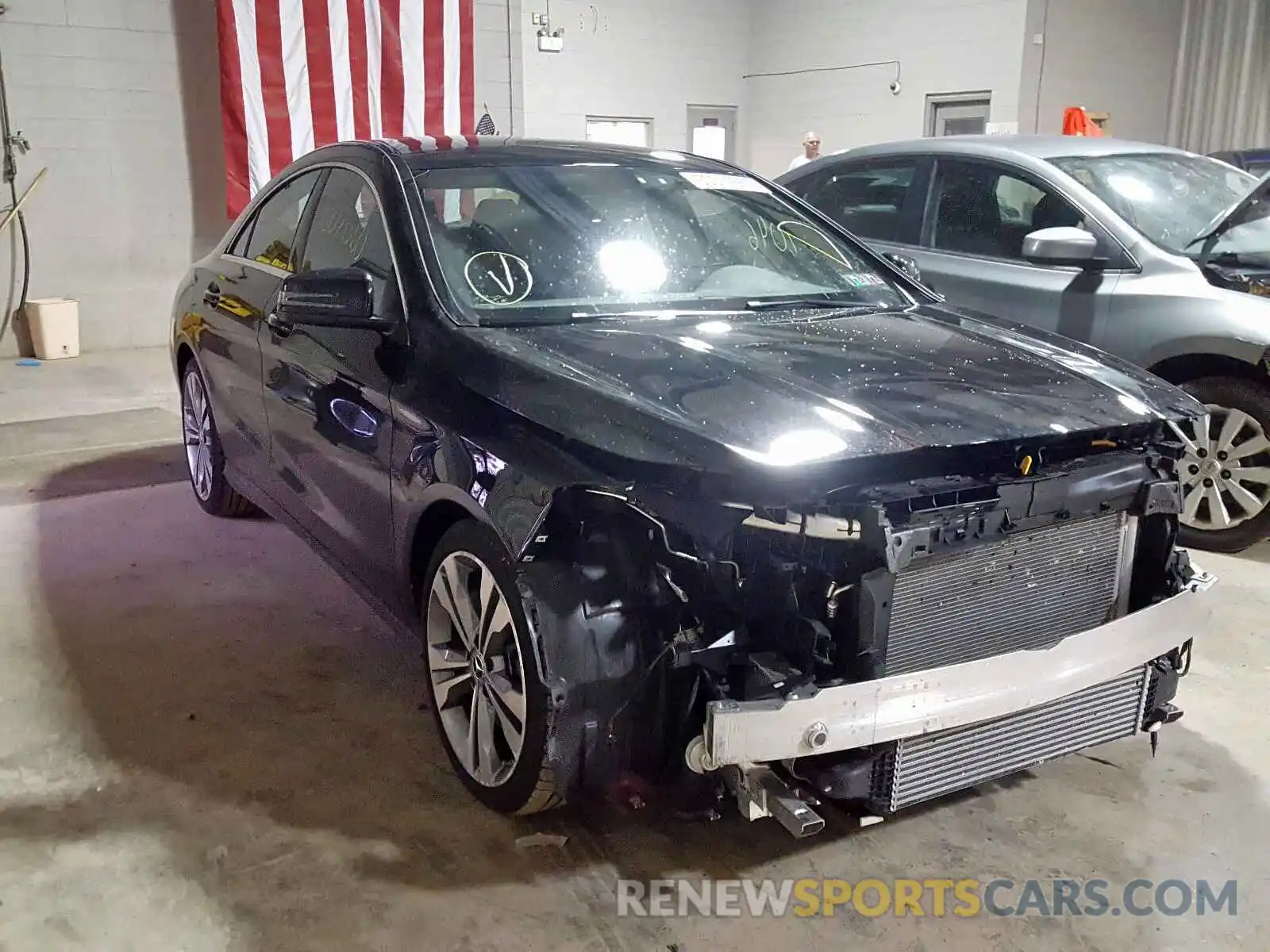 1 Photograph of a damaged car WDDSJ4EB3KN711162 MERCEDES-BENZ C CLASS 2019