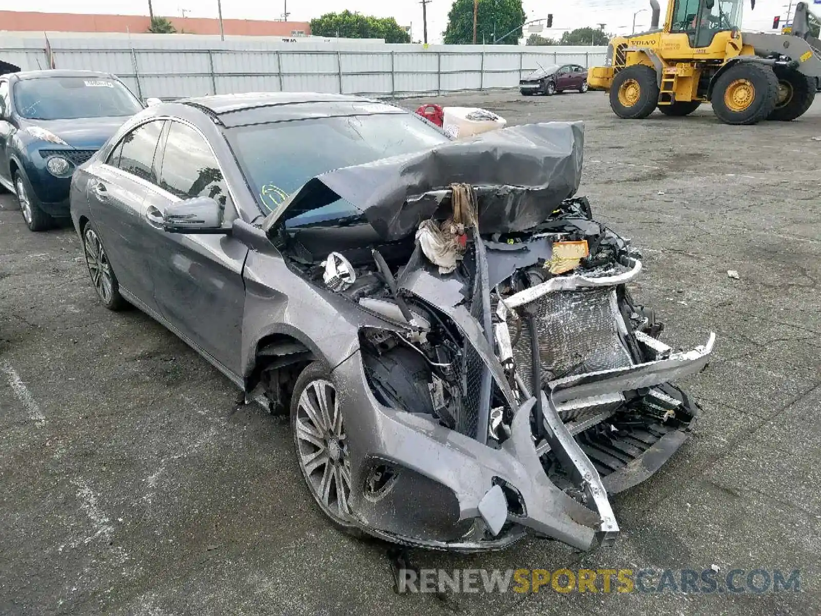 1 Photograph of a damaged car WDDSJ4EB3KN736577 MERCEDES-BENZ C CLASS 2019