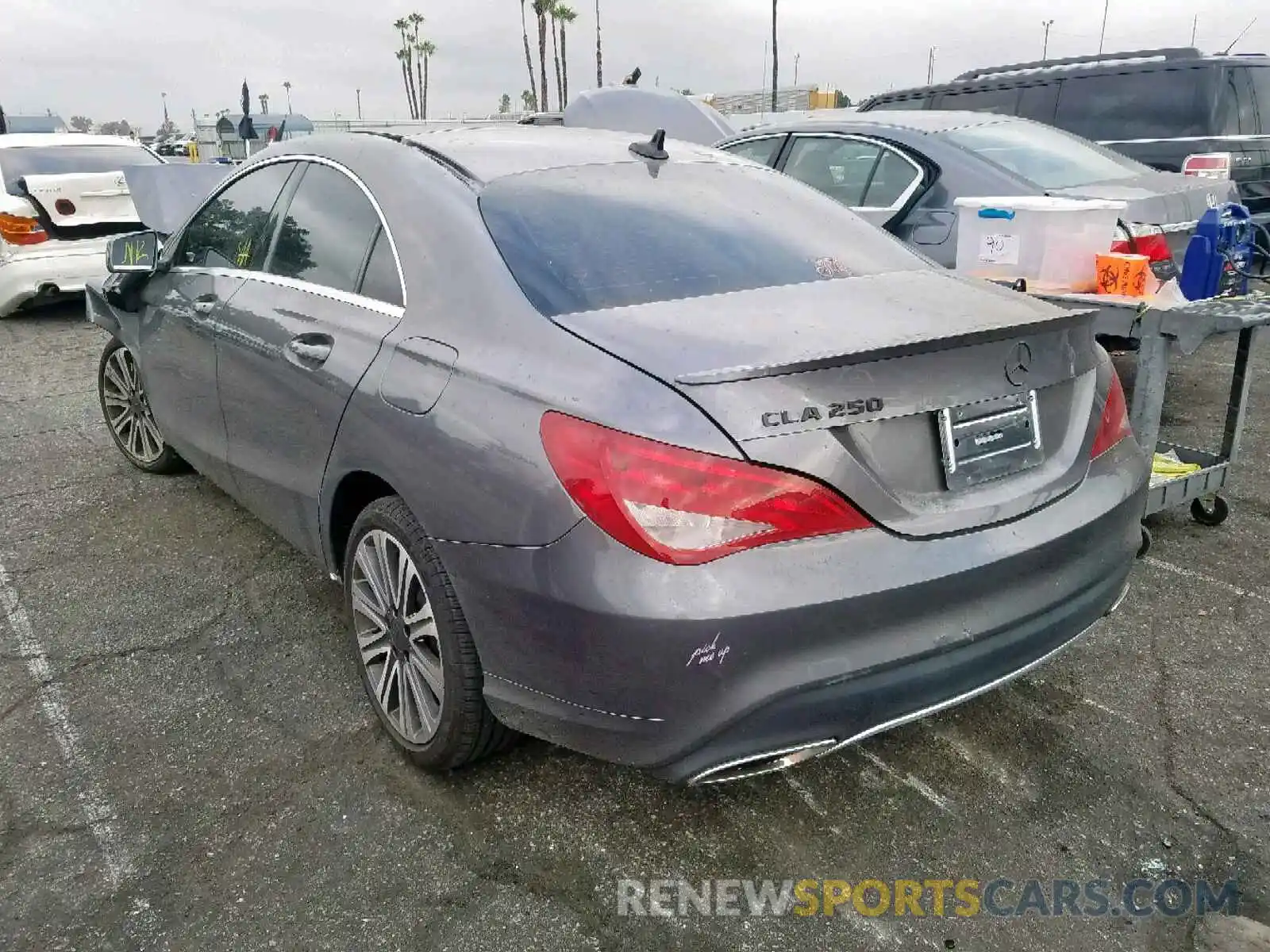 3 Photograph of a damaged car WDDSJ4EB3KN736577 MERCEDES-BENZ C CLASS 2019