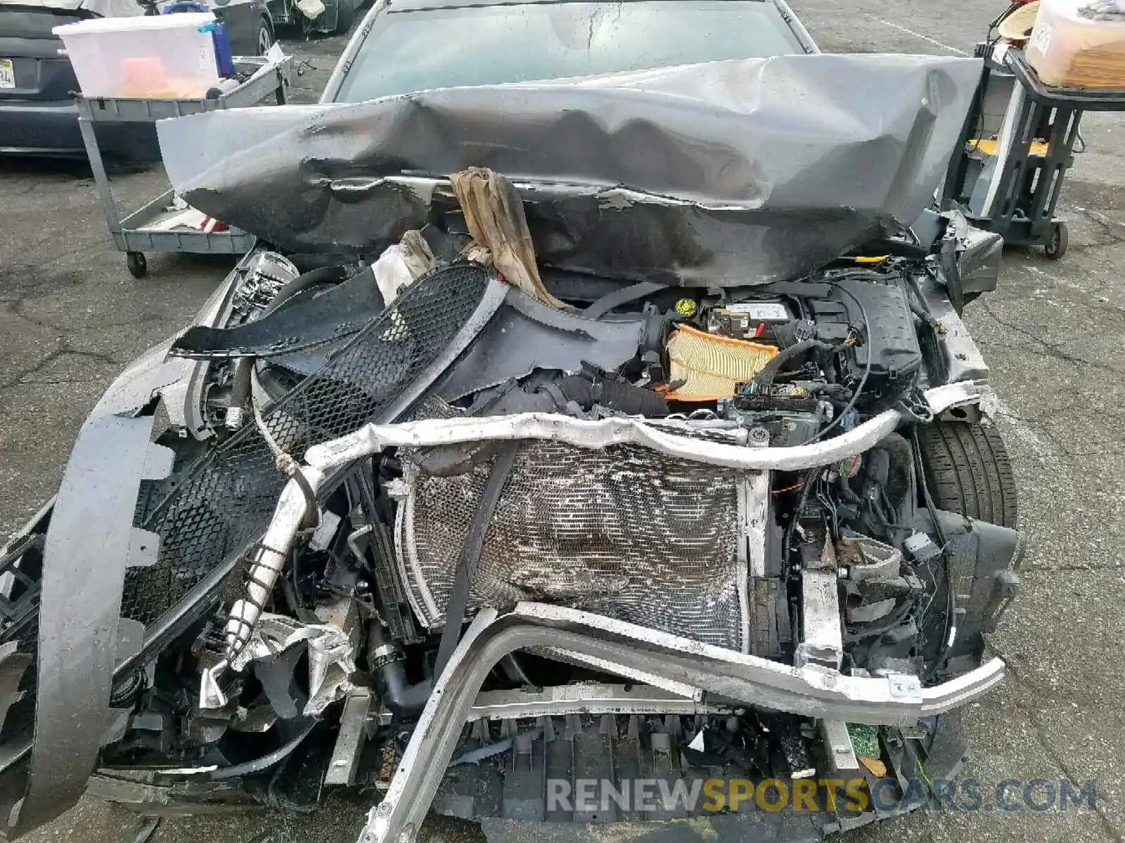 7 Photograph of a damaged car WDDSJ4EB3KN736577 MERCEDES-BENZ C CLASS 2019