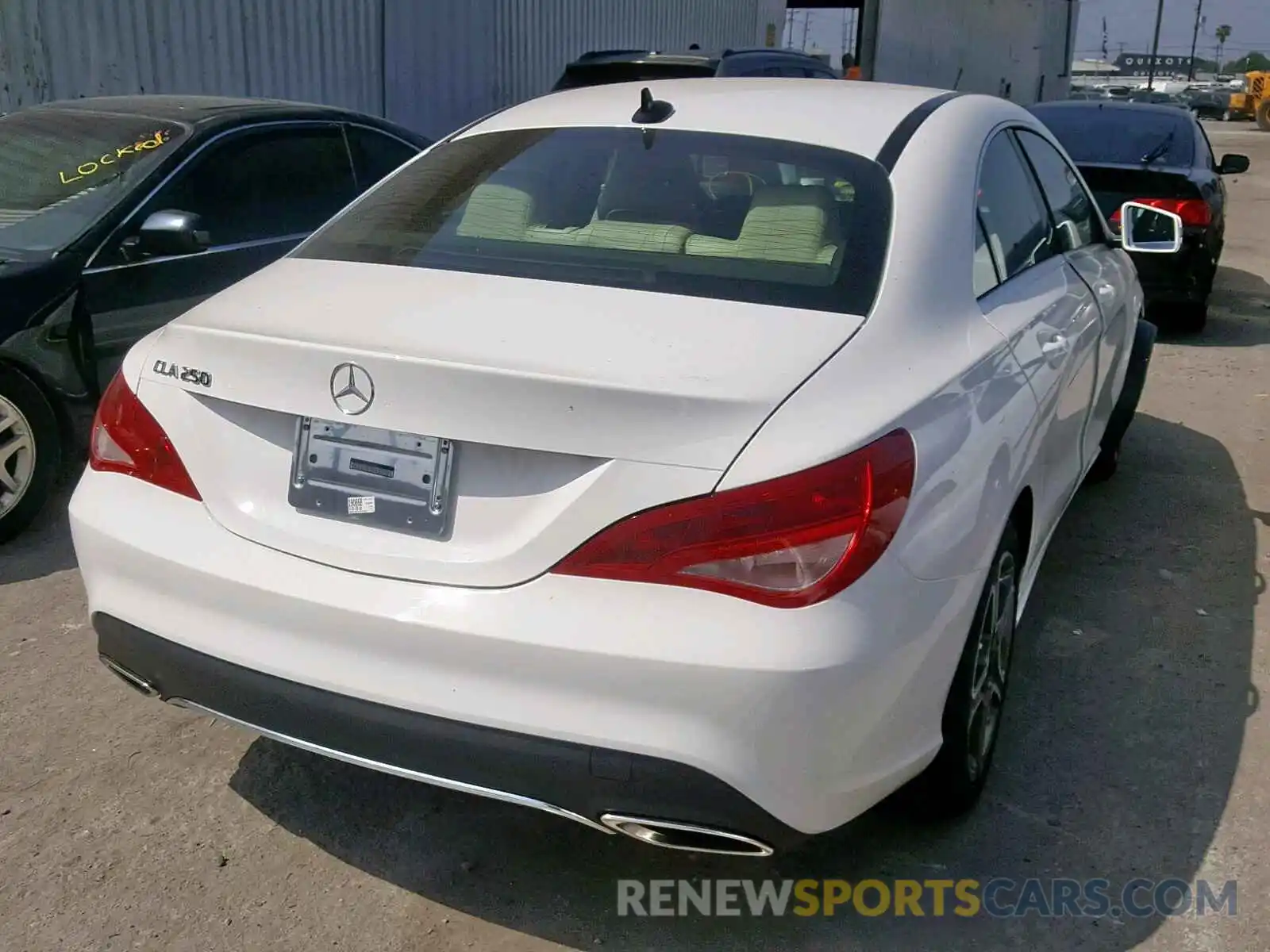 4 Photograph of a damaged car WDDSJ4EB3KN740483 MERCEDES-BENZ C CLASS 2019