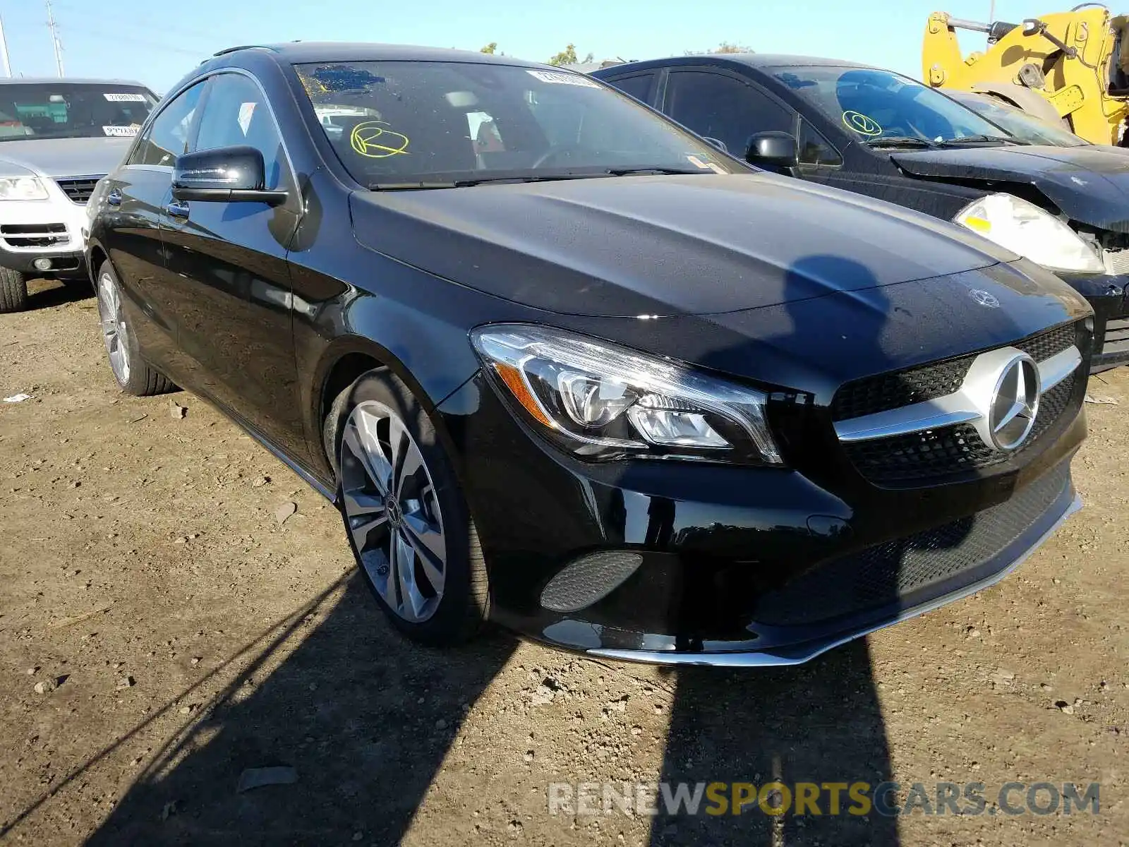 1 Photograph of a damaged car WDDSJ4EB3KN747689 MERCEDES-BENZ C CLASS 2019