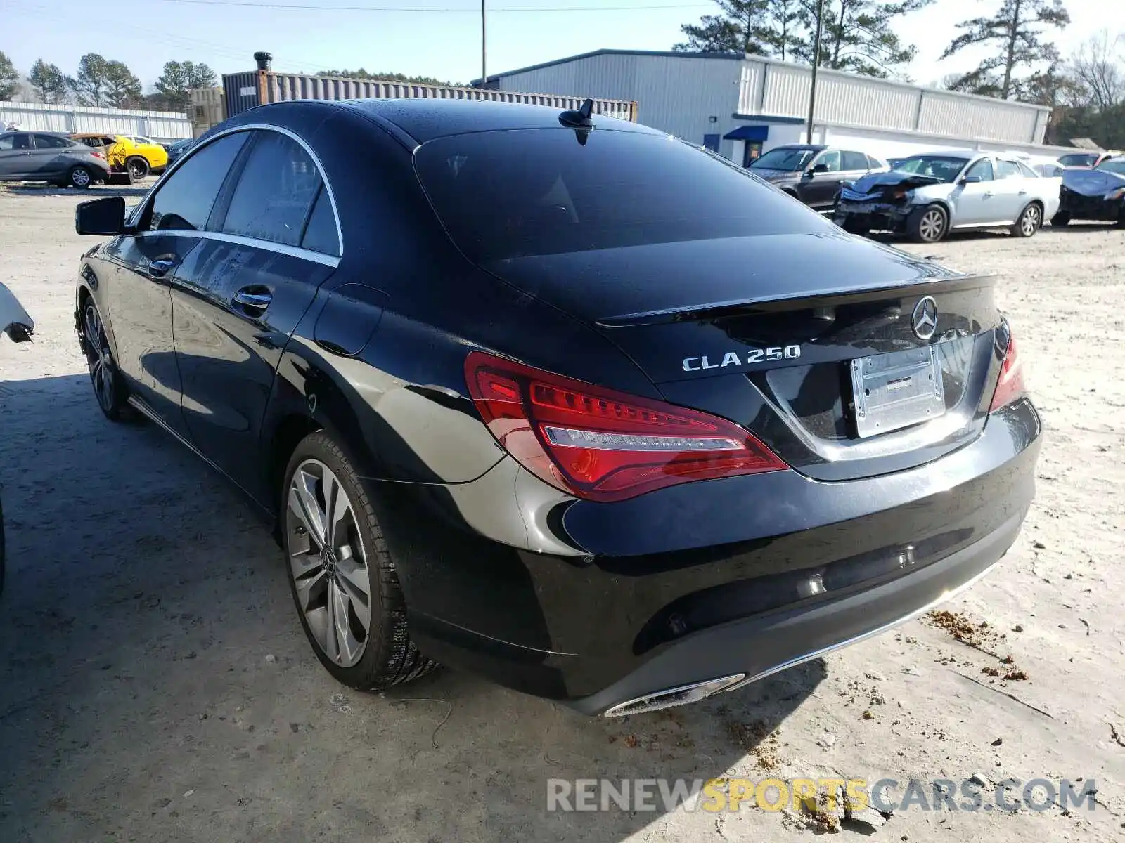 3 Photograph of a damaged car WDDSJ4EB3KN754934 MERCEDES-BENZ C CLASS 2019