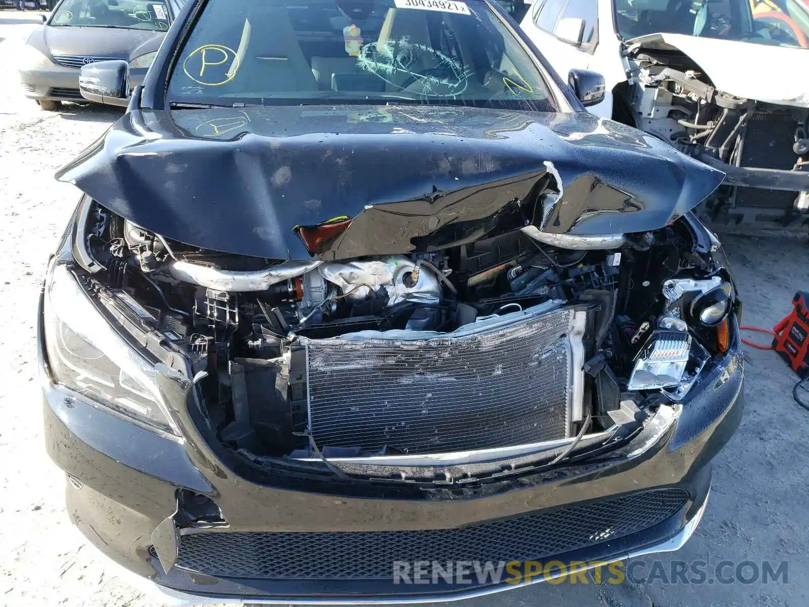 9 Photograph of a damaged car WDDSJ4EB3KN754934 MERCEDES-BENZ C CLASS 2019