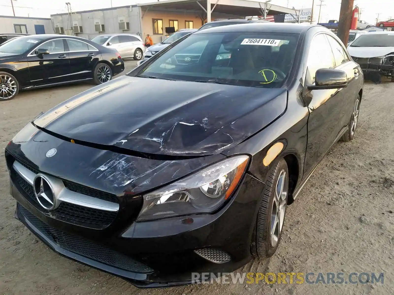 2 Photograph of a damaged car WDDSJ4EB4KN704589 MERCEDES-BENZ C CLASS 2019