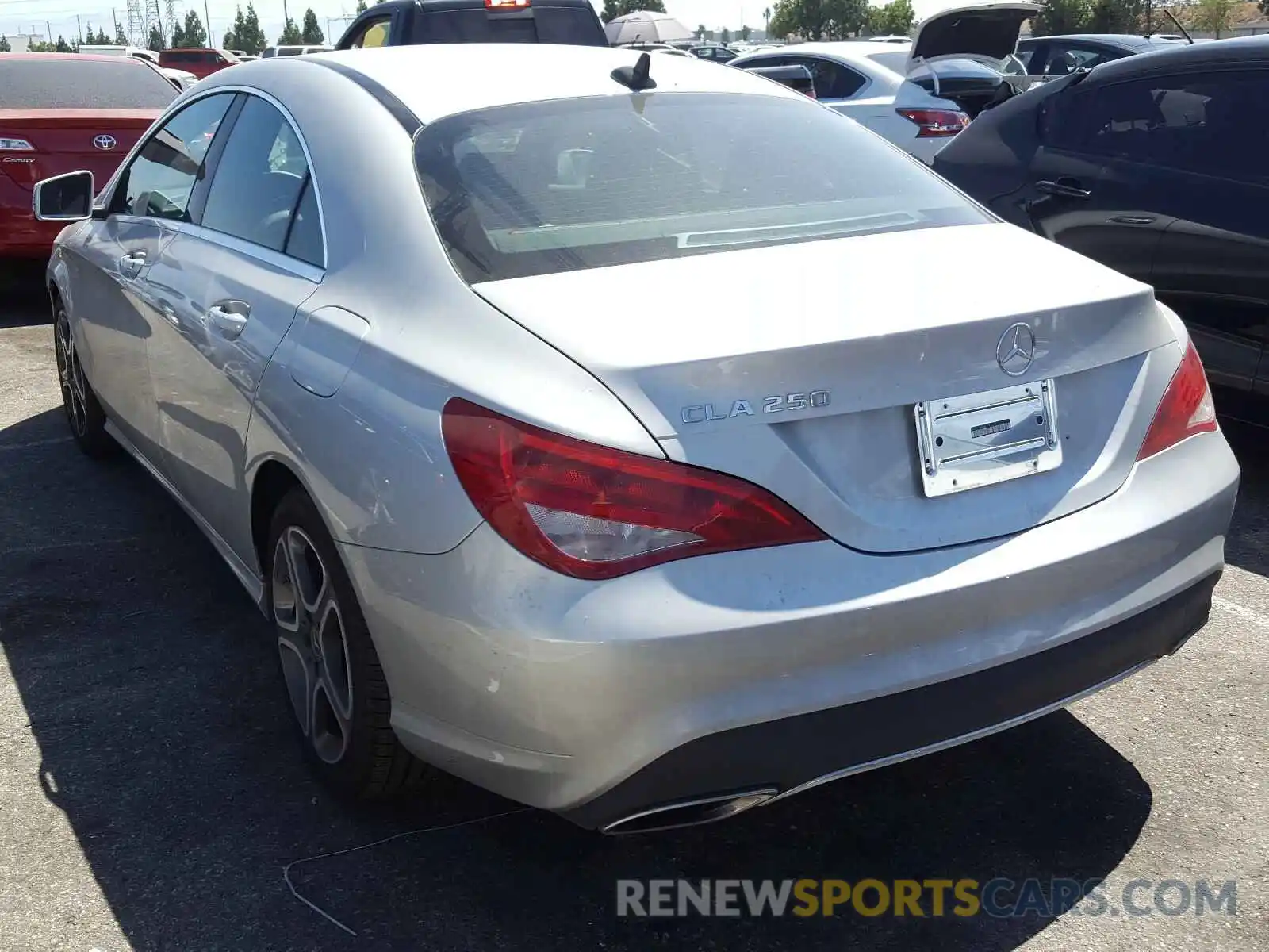 3 Photograph of a damaged car WDDSJ4EB4KN741612 MERCEDES-BENZ C CLASS 2019