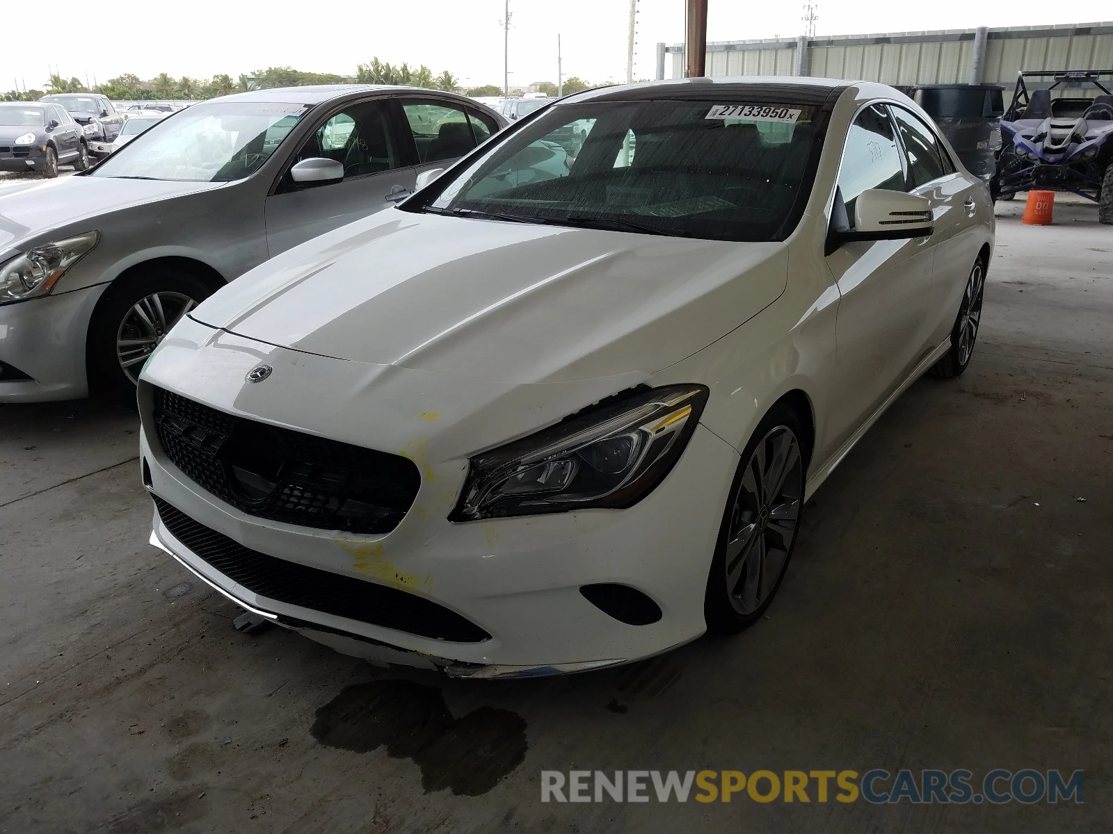 2 Photograph of a damaged car WDDSJ4EB4KN750682 MERCEDES-BENZ C CLASS 2019