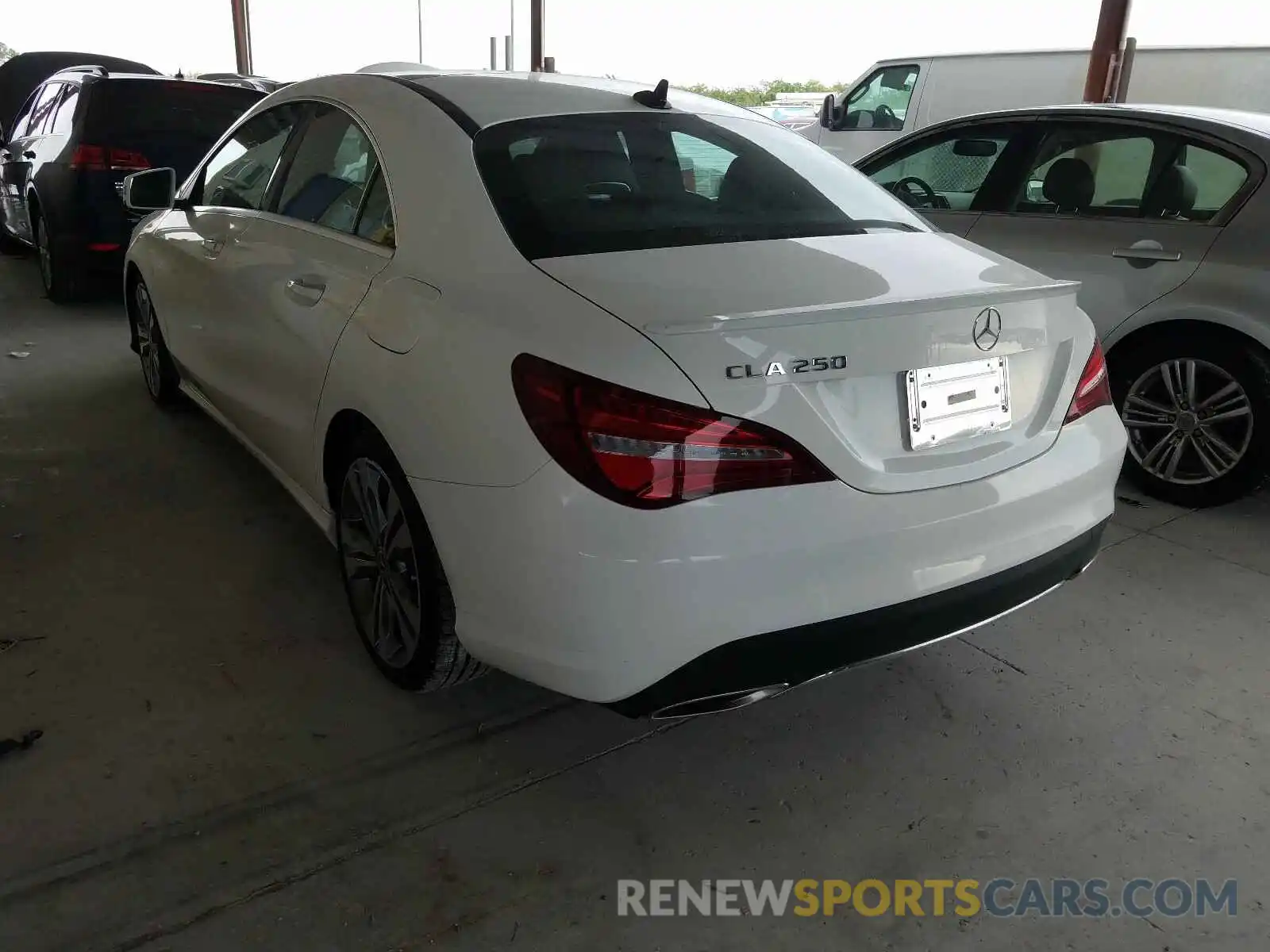 3 Photograph of a damaged car WDDSJ4EB4KN750682 MERCEDES-BENZ C CLASS 2019