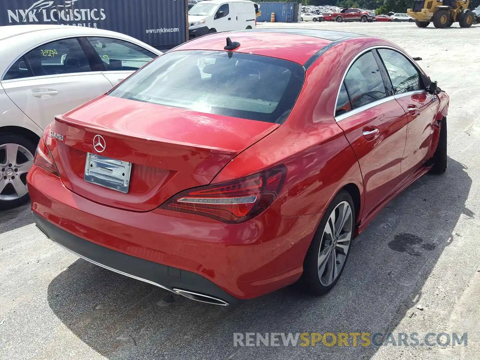 4 Photograph of a damaged car WDDSJ4EB4KN750939 MERCEDES-BENZ C CLASS 2019