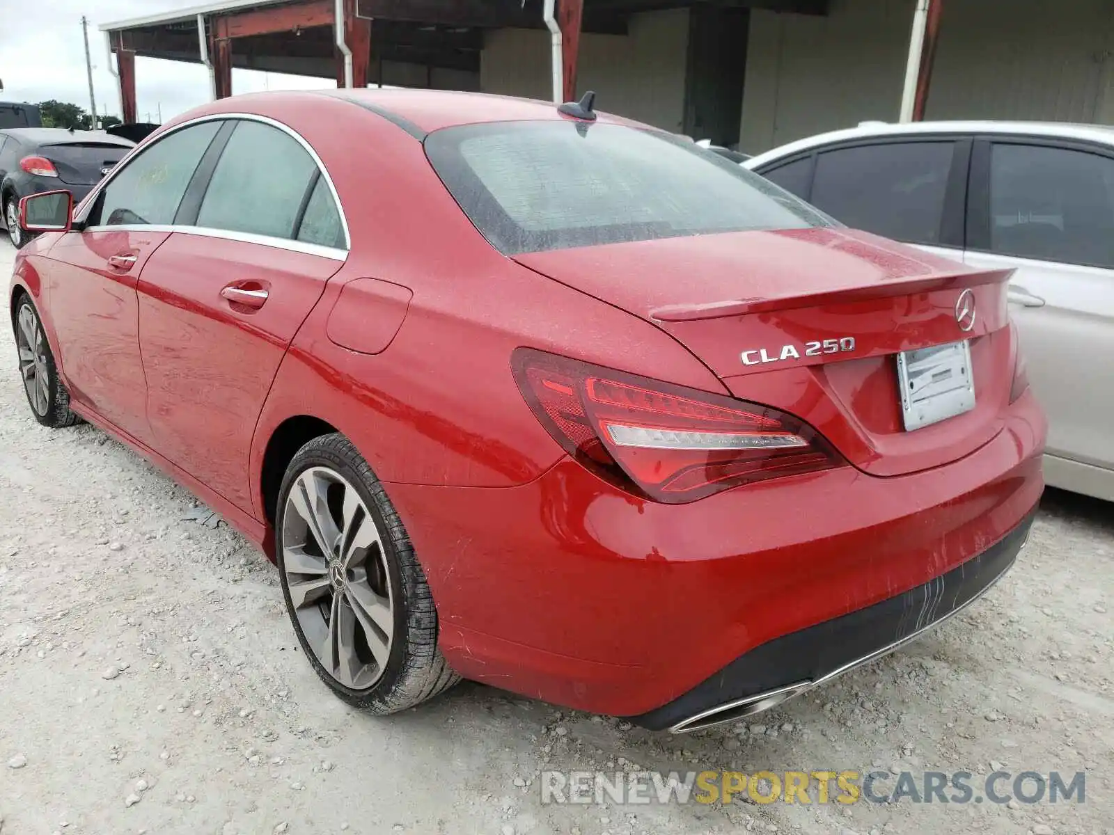 3 Photograph of a damaged car WDDSJ4EB4KN751380 MERCEDES-BENZ C CLASS 2019