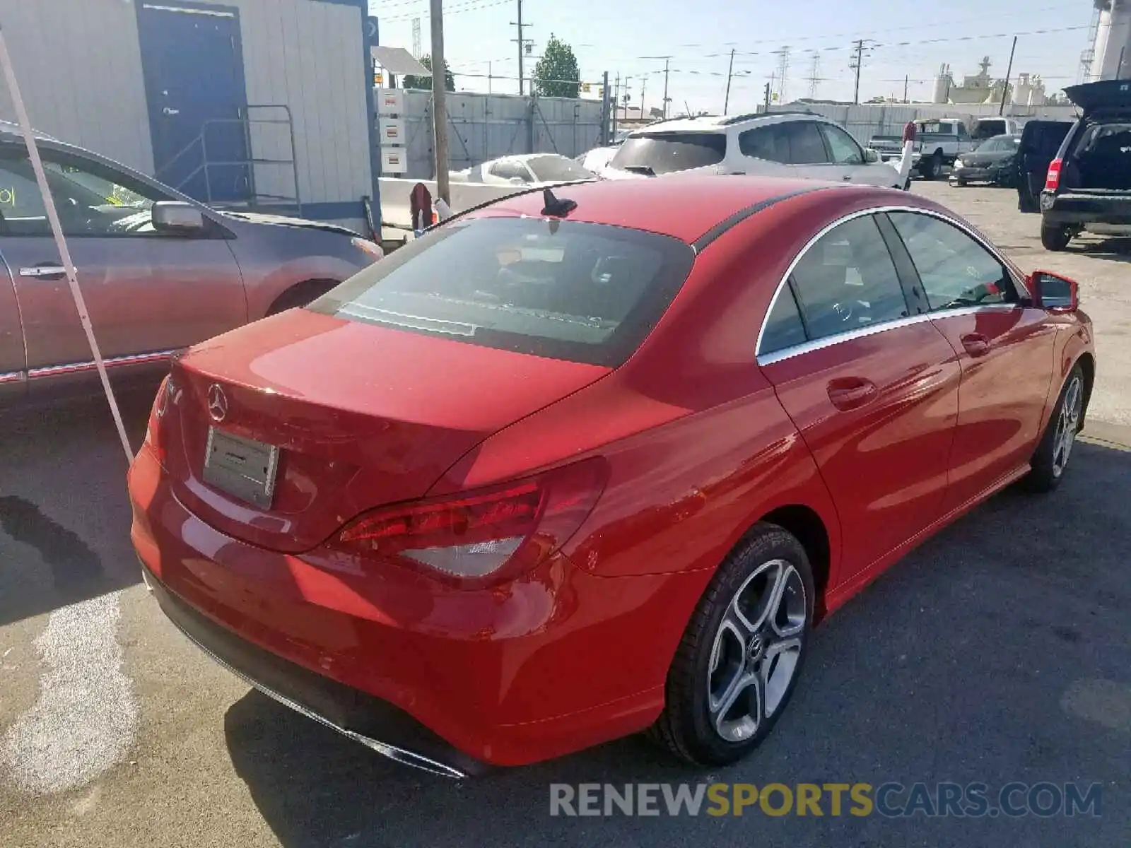 4 Photograph of a damaged car WDDSJ4EB4KN760368 MERCEDES-BENZ C CLASS 2019