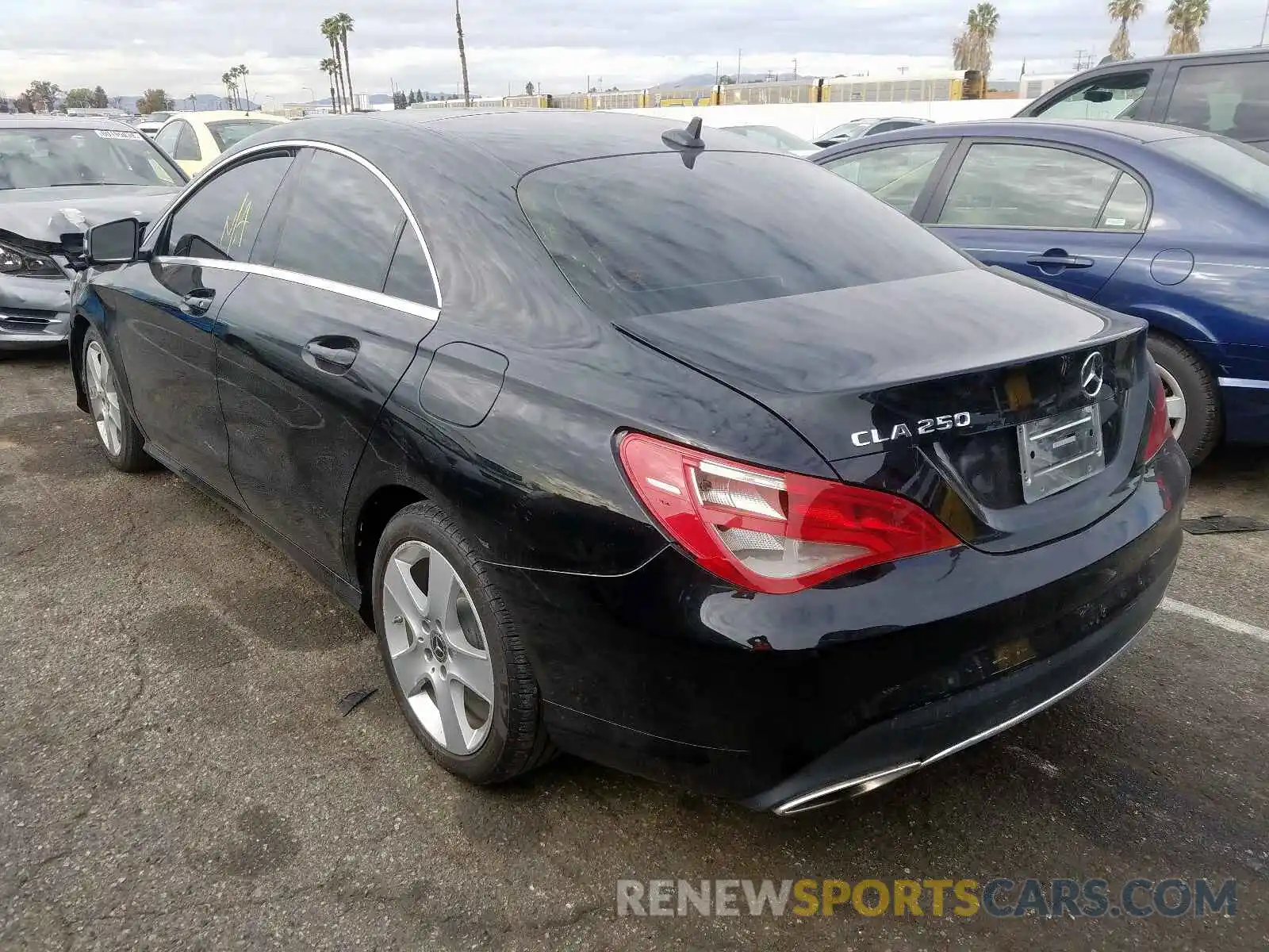 3 Photograph of a damaged car WDDSJ4EB5KN698625 MERCEDES-BENZ C CLASS 2019