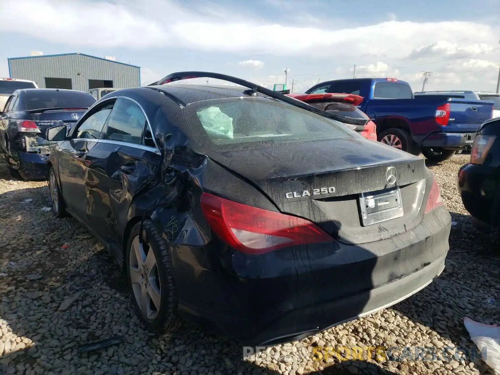 3 Photograph of a damaged car WDDSJ4EB5KN699516 MERCEDES-BENZ C CLASS 2019