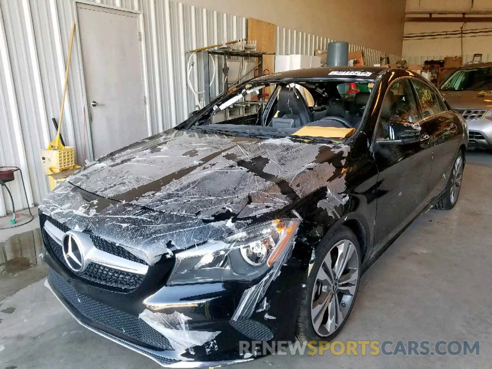 2 Photograph of a damaged car WDDSJ4EB5KN704861 MERCEDES-BENZ C CLASS 2019