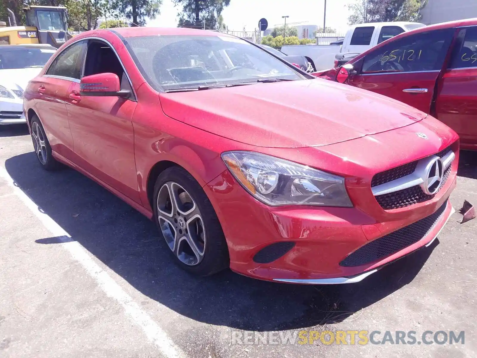 1 Photograph of a damaged car WDDSJ4EB5KN710613 MERCEDES-BENZ C CLASS 2019