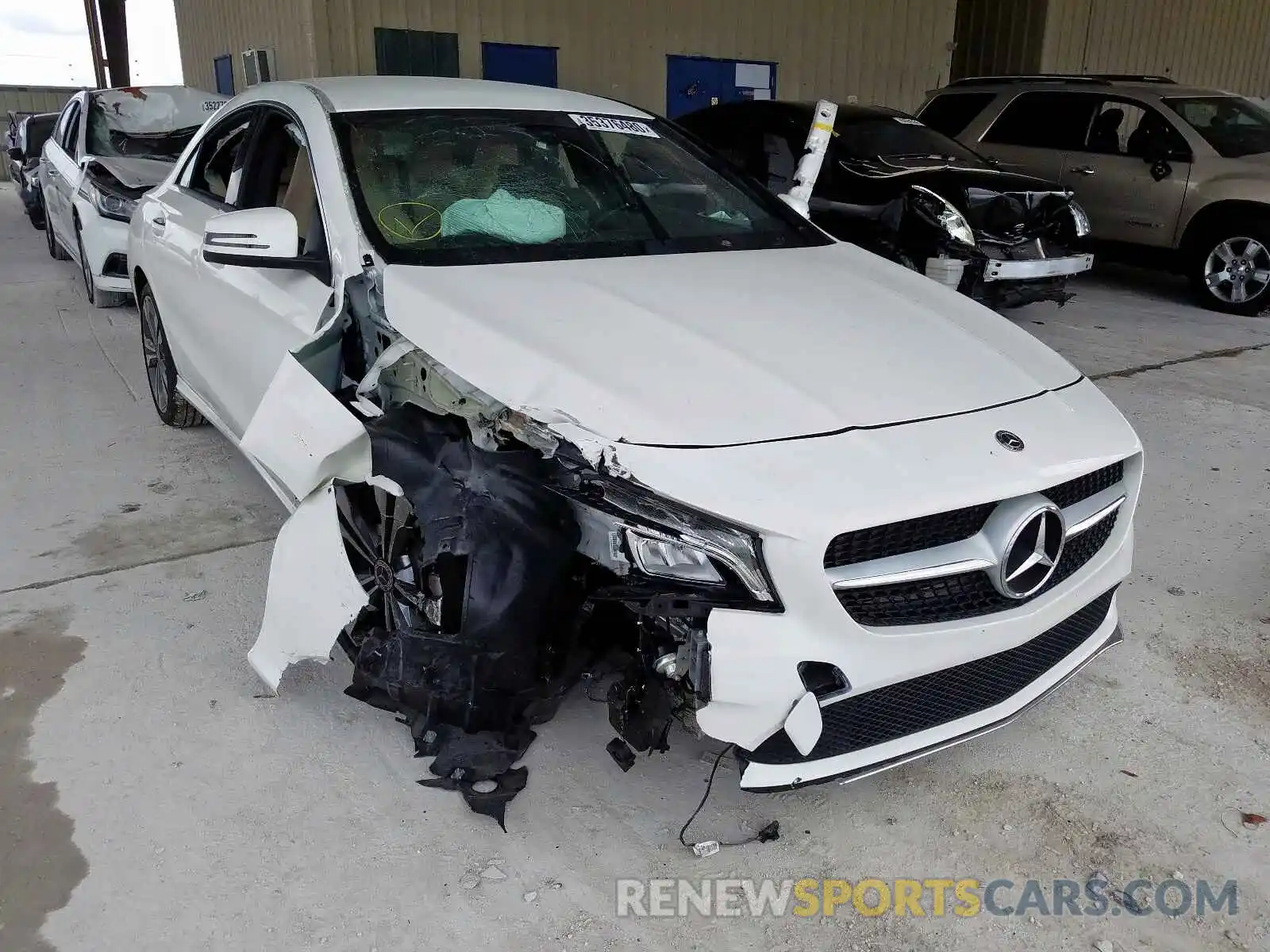 1 Photograph of a damaged car WDDSJ4EB5KN725516 MERCEDES-BENZ C CLASS 2019