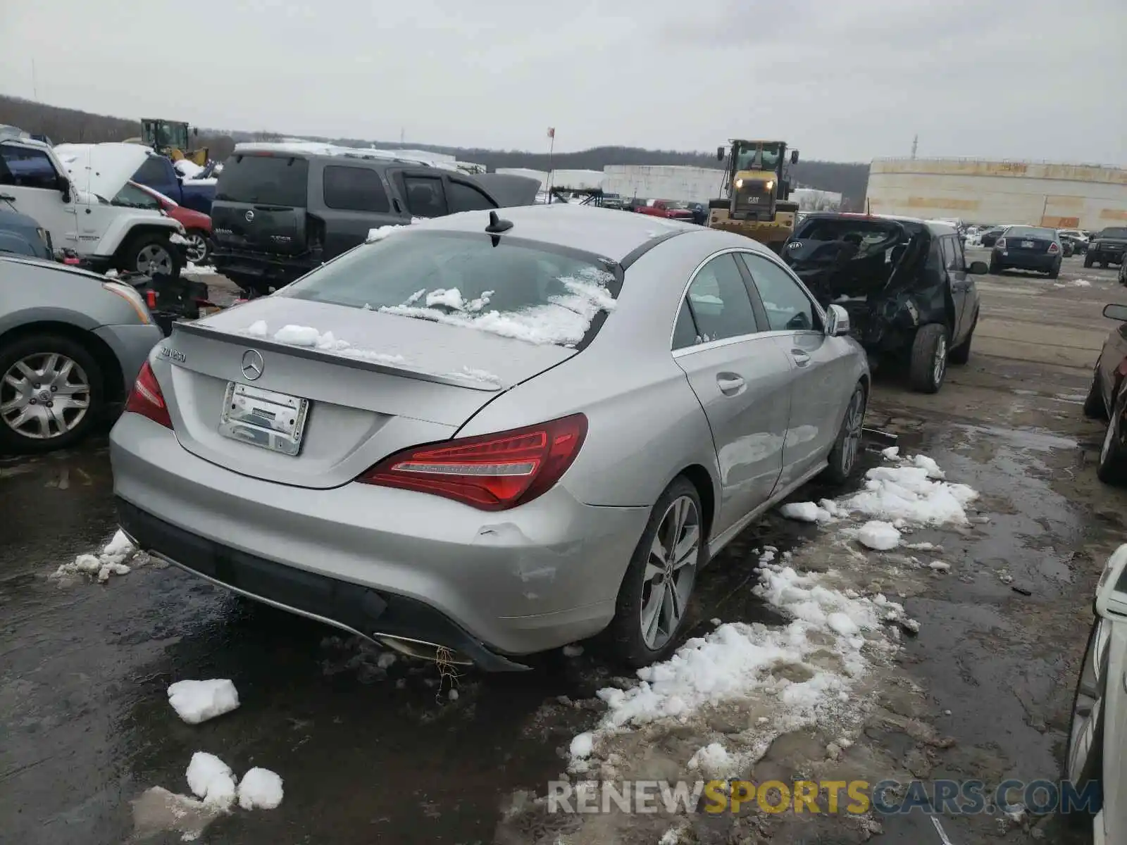 4 Photograph of a damaged car WDDSJ4EB5KN748150 MERCEDES-BENZ C CLASS 2019