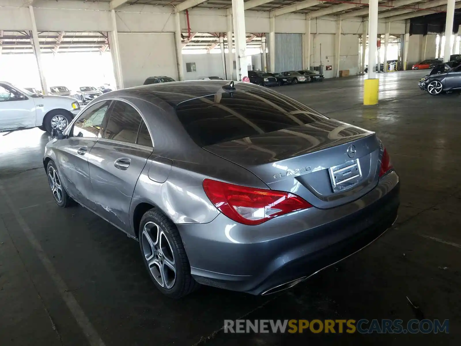 3 Photograph of a damaged car WDDSJ4EB5KN752201 MERCEDES-BENZ C CLASS 2019