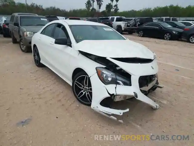 1 Photograph of a damaged car WDDSJ4EB5KN755020 MERCEDES-BENZ C CLASS 2019