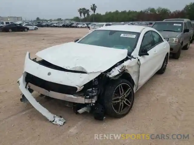 2 Photograph of a damaged car WDDSJ4EB5KN755020 MERCEDES-BENZ C CLASS 2019