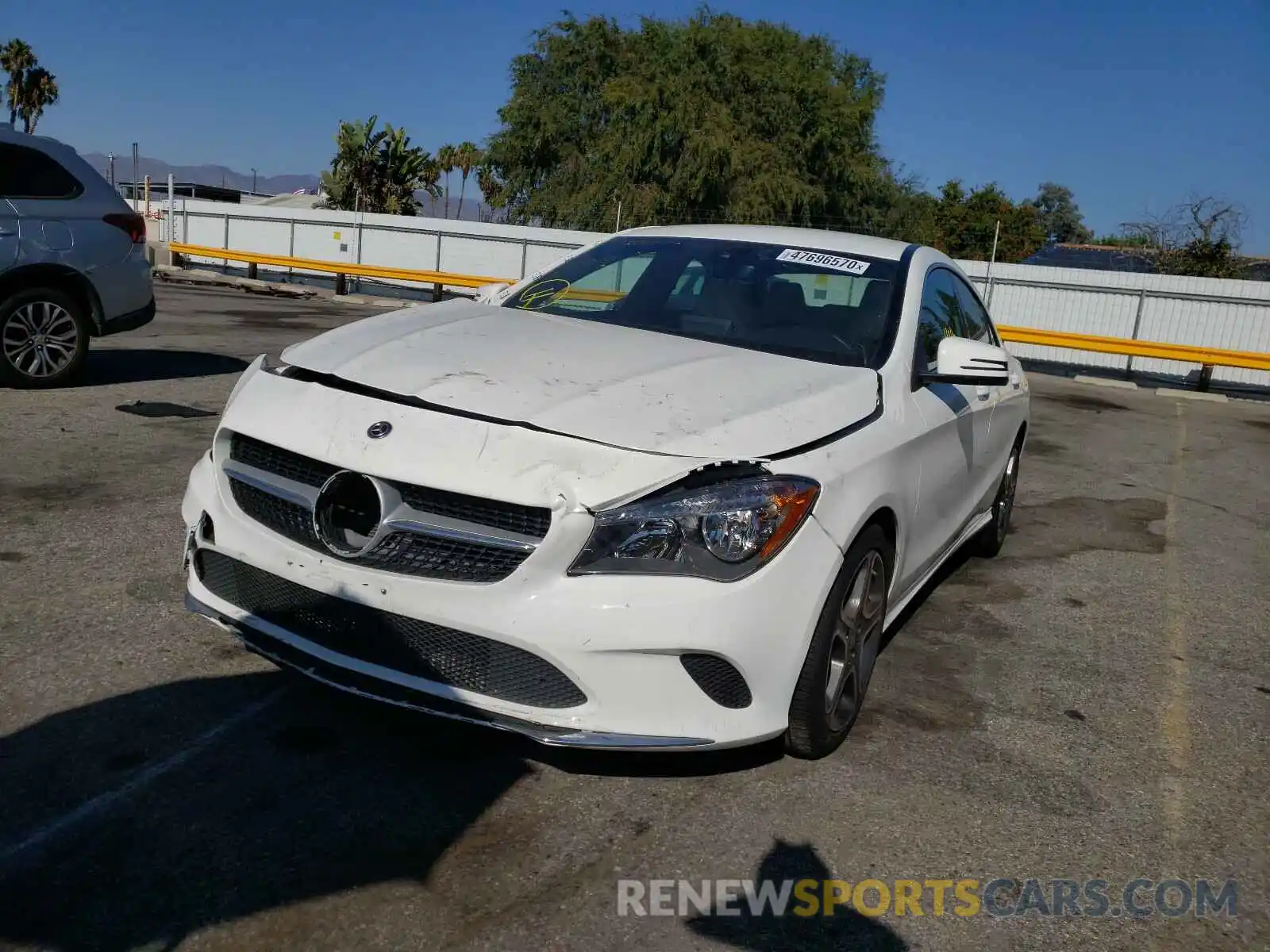 2 Photograph of a damaged car WDDSJ4EB5KN760315 MERCEDES-BENZ C CLASS 2019