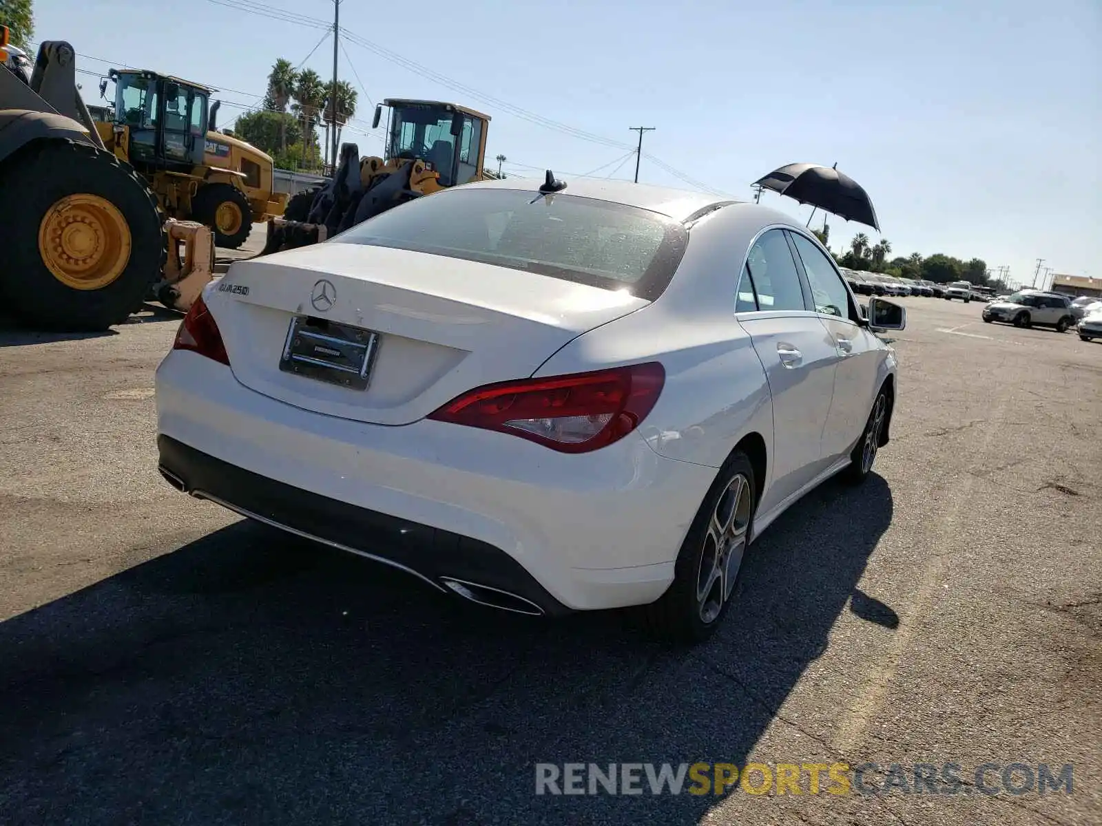 4 Photograph of a damaged car WDDSJ4EB5KN760315 MERCEDES-BENZ C CLASS 2019