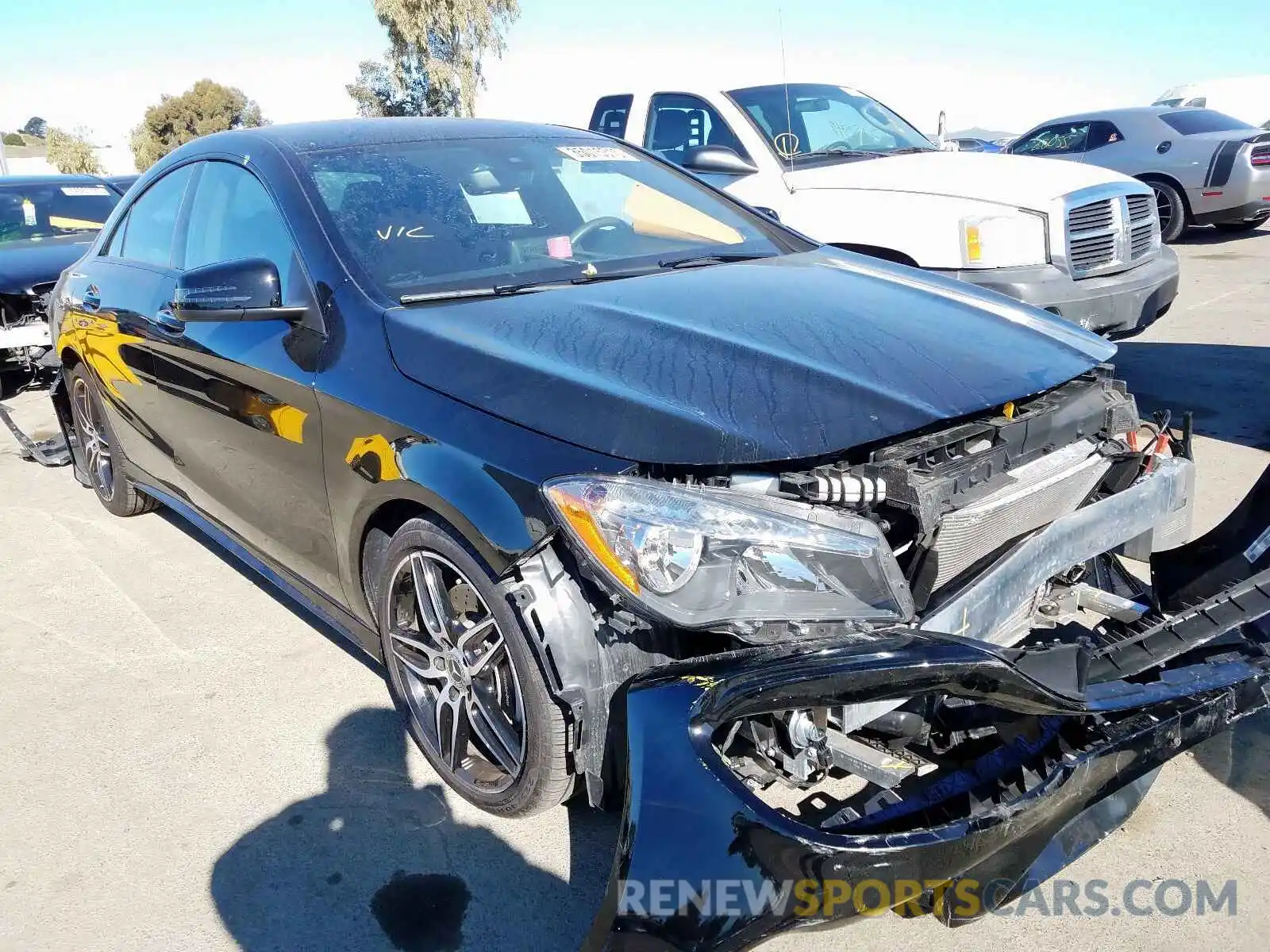 1 Photograph of a damaged car WDDSJ4EB5KN770701 MERCEDES-BENZ C CLASS 2019