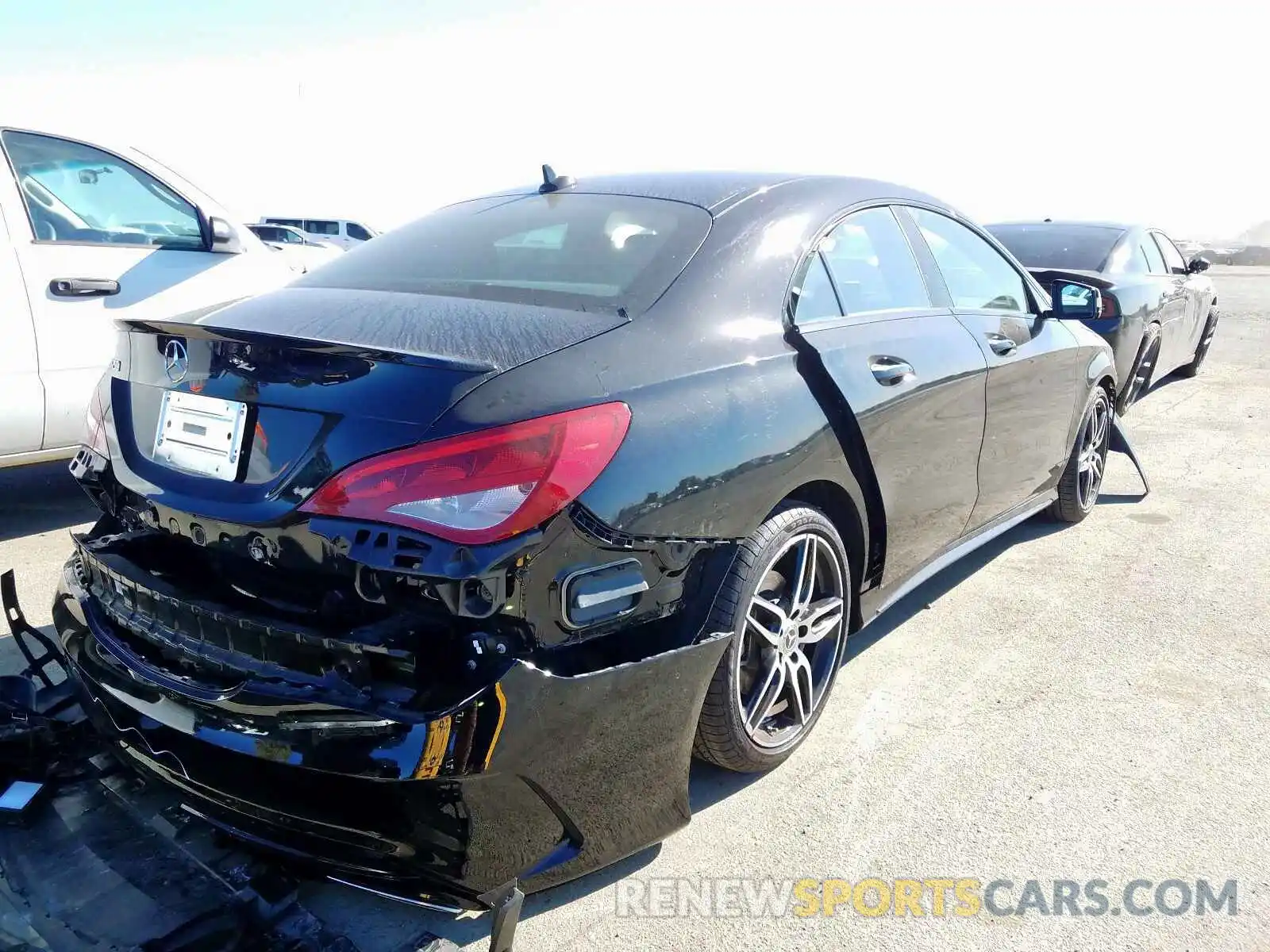 4 Photograph of a damaged car WDDSJ4EB5KN770701 MERCEDES-BENZ C CLASS 2019