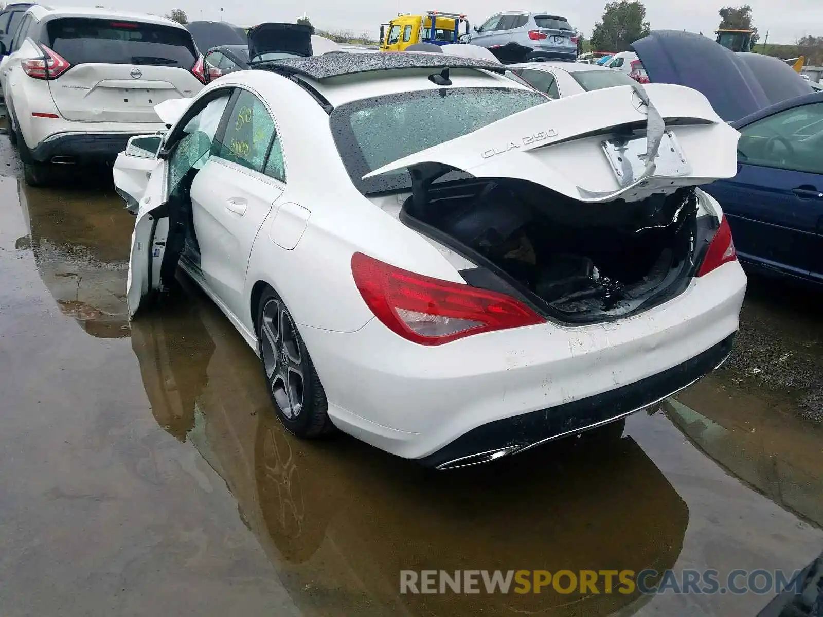 3 Photograph of a damaged car WDDSJ4EB5KN771394 MERCEDES-BENZ C CLASS 2019