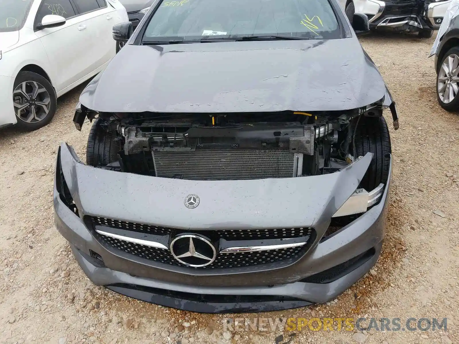 9 Photograph of a damaged car WDDSJ4EB5KN774683 MERCEDES-BENZ C CLASS 2019