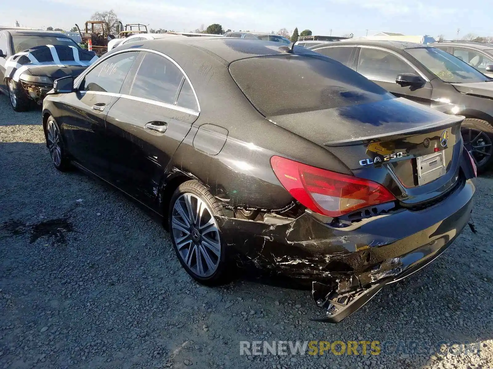 3 Photograph of a damaged car WDDSJ4EB6KN703718 MERCEDES-BENZ C CLASS 2019