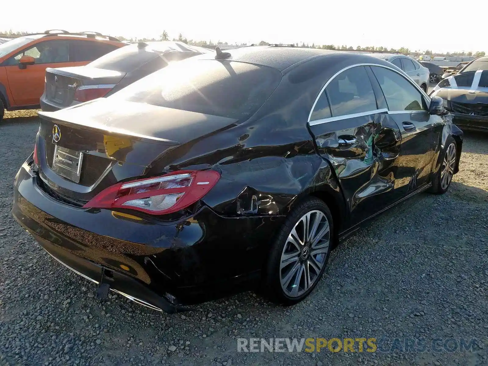 4 Photograph of a damaged car WDDSJ4EB6KN703718 MERCEDES-BENZ C CLASS 2019