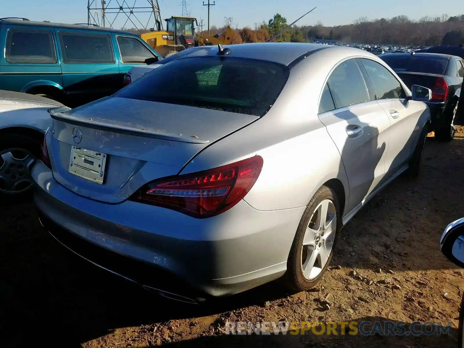 4 Photograph of a damaged car WDDSJ4EB6KN744494 MERCEDES-BENZ C CLASS 2019