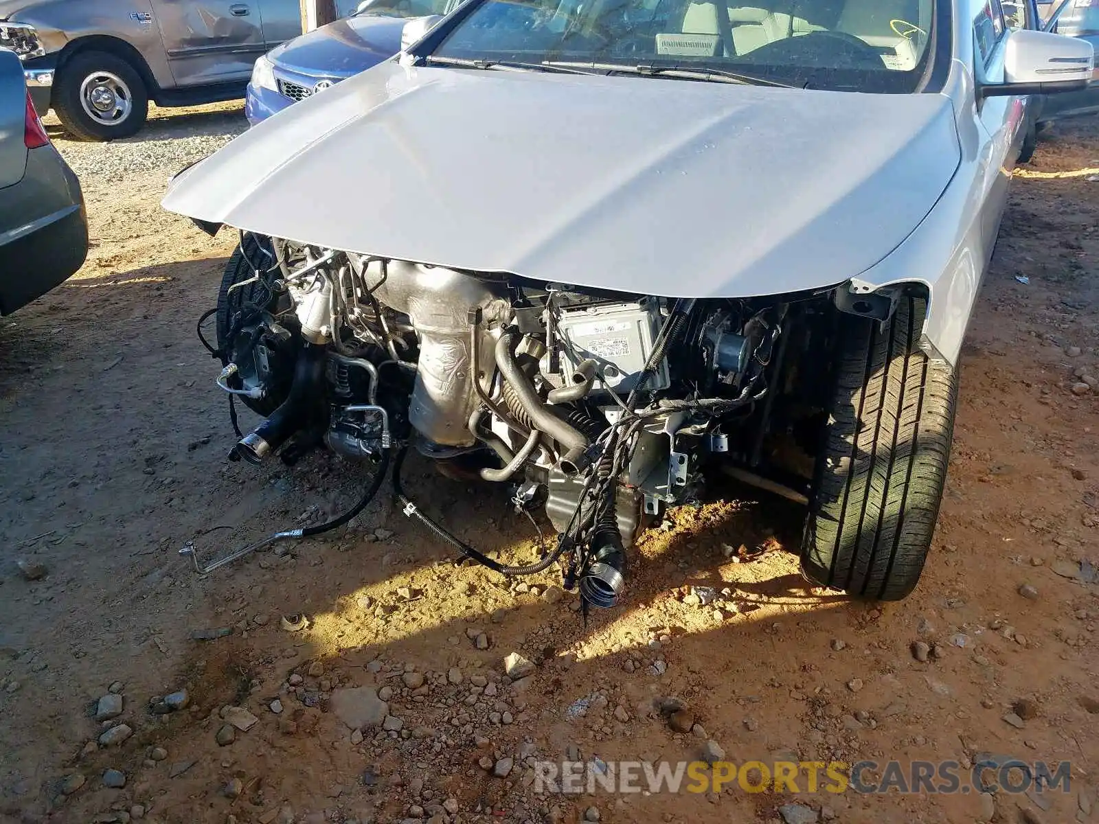 9 Photograph of a damaged car WDDSJ4EB6KN744494 MERCEDES-BENZ C CLASS 2019