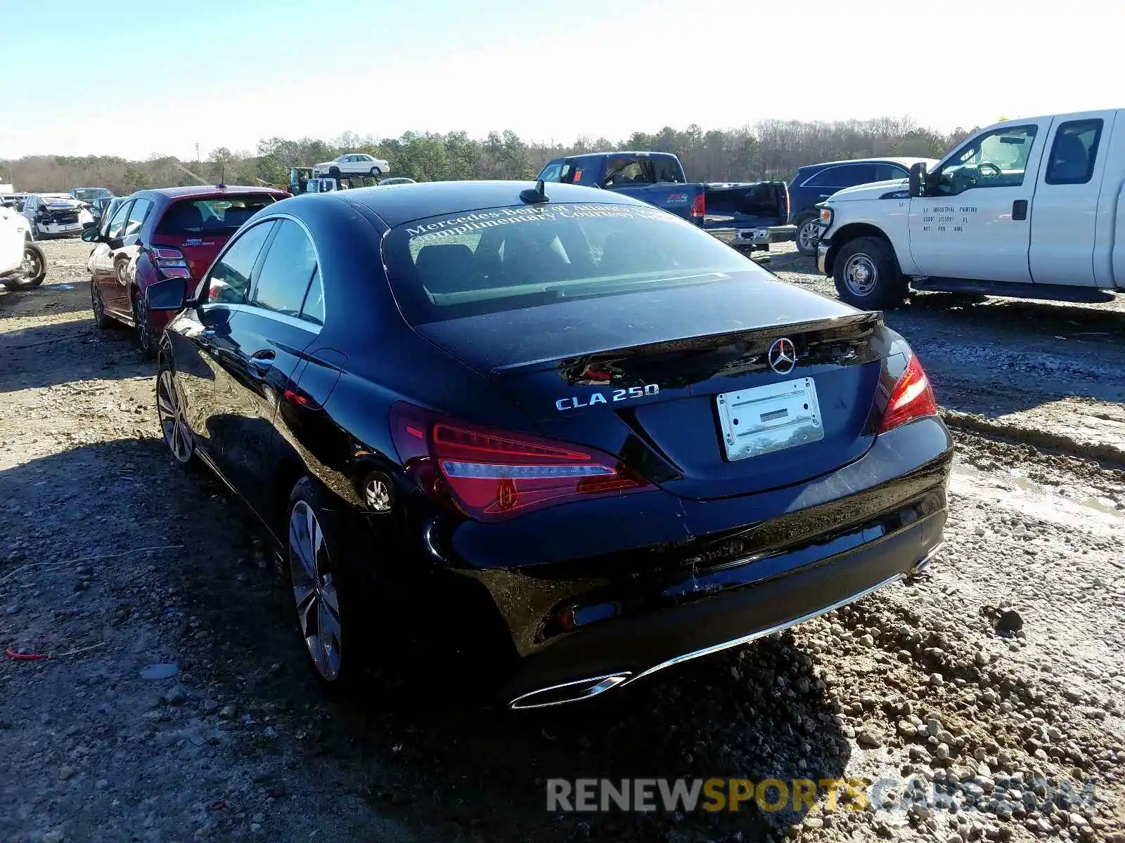 3 Photograph of a damaged car WDDSJ4EB6KN744799 MERCEDES-BENZ C CLASS 2019