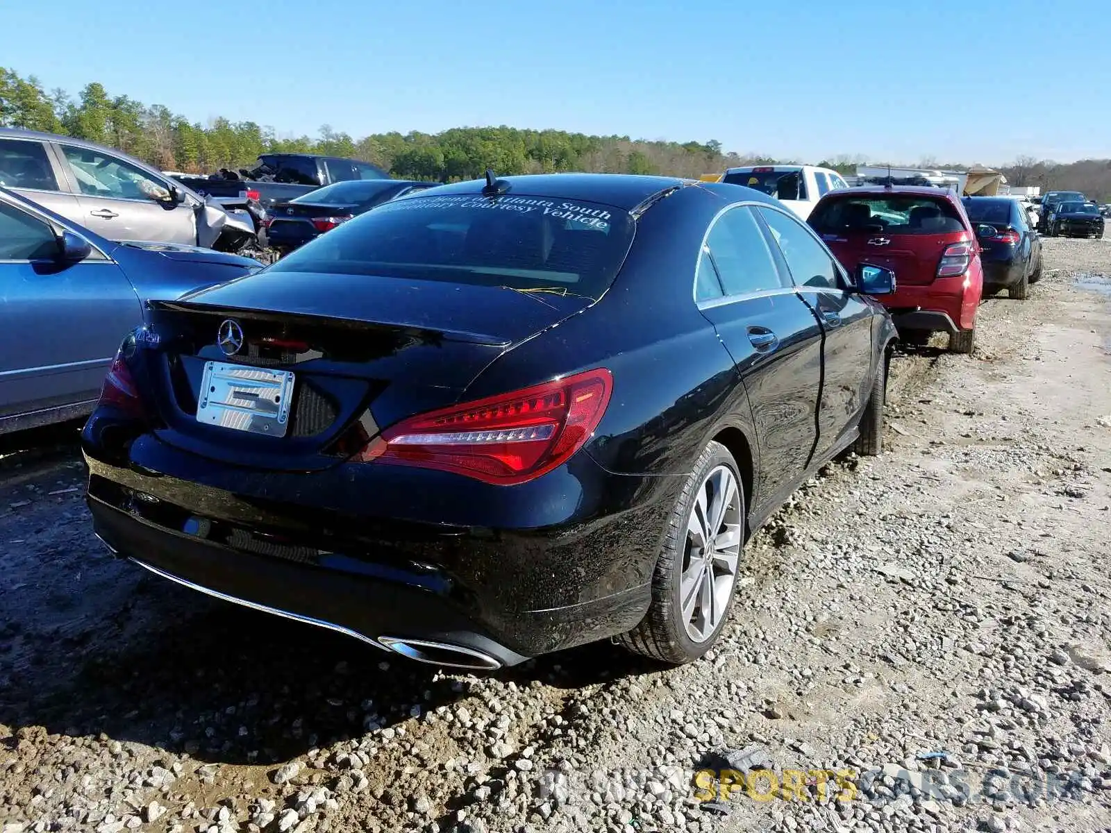 4 Photograph of a damaged car WDDSJ4EB6KN744799 MERCEDES-BENZ C CLASS 2019