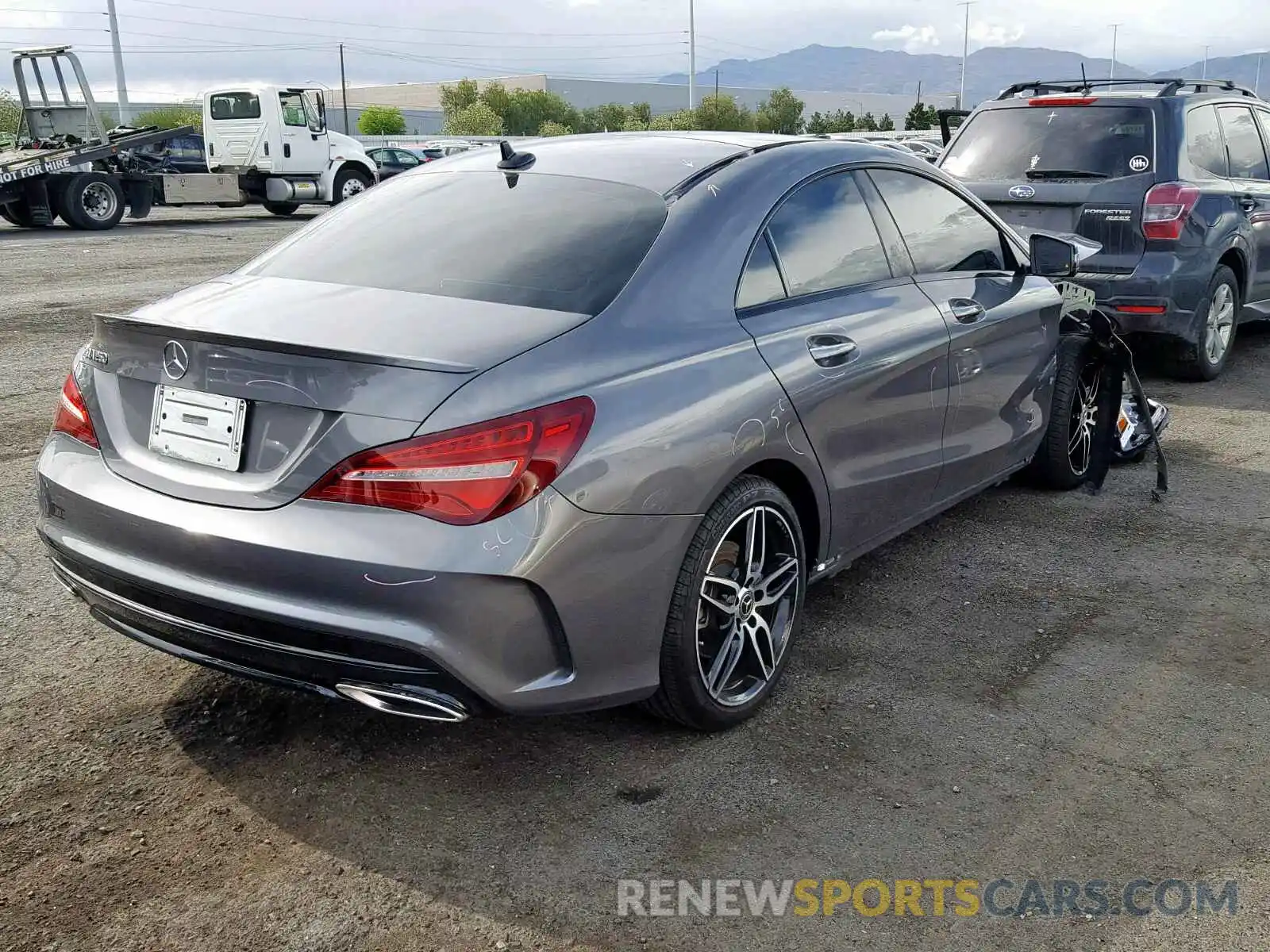 4 Photograph of a damaged car WDDSJ4EB6KN752188 MERCEDES-BENZ C CLASS 2019