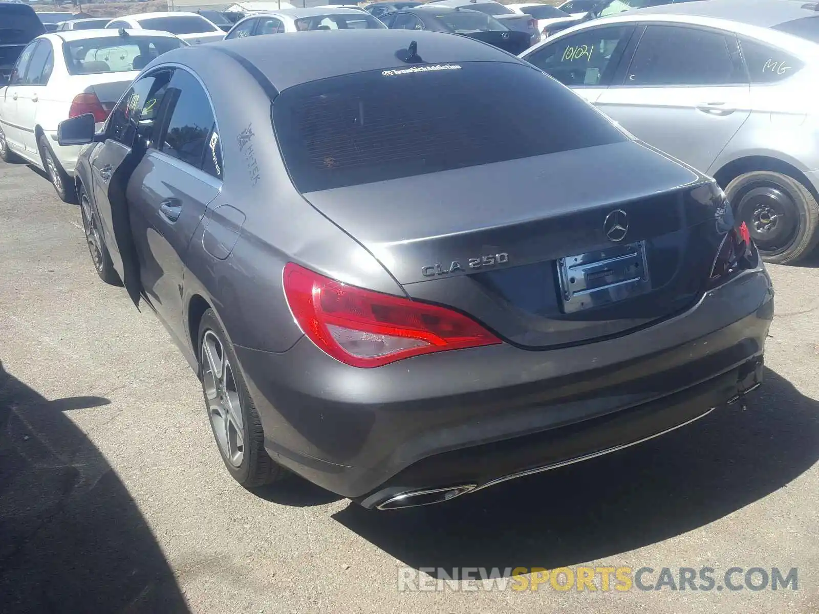 3 Photograph of a damaged car WDDSJ4EB6KN767287 MERCEDES-BENZ C CLASS 2019