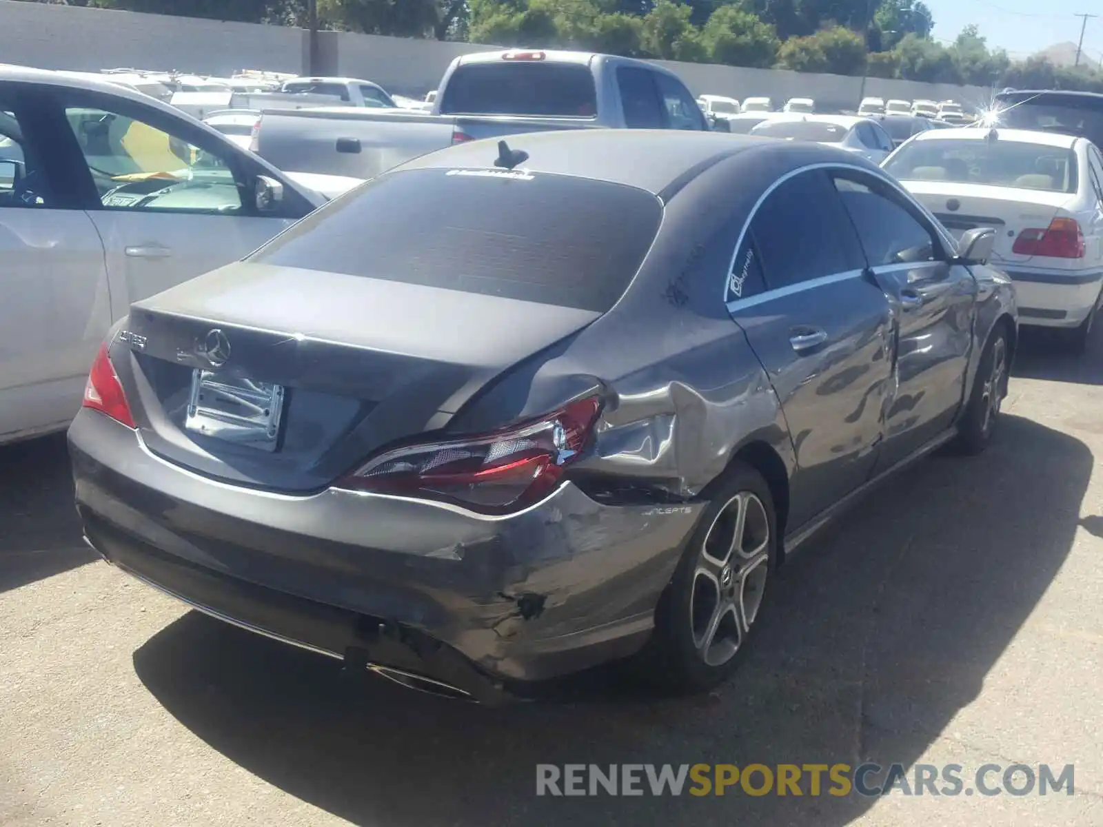 4 Photograph of a damaged car WDDSJ4EB6KN767287 MERCEDES-BENZ C CLASS 2019