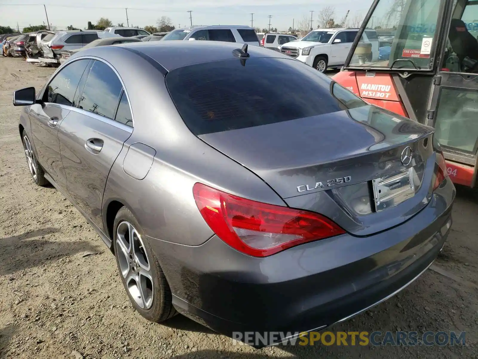 3 Photograph of a damaged car WDDSJ4EB6KN769640 MERCEDES-BENZ C CLASS 2019