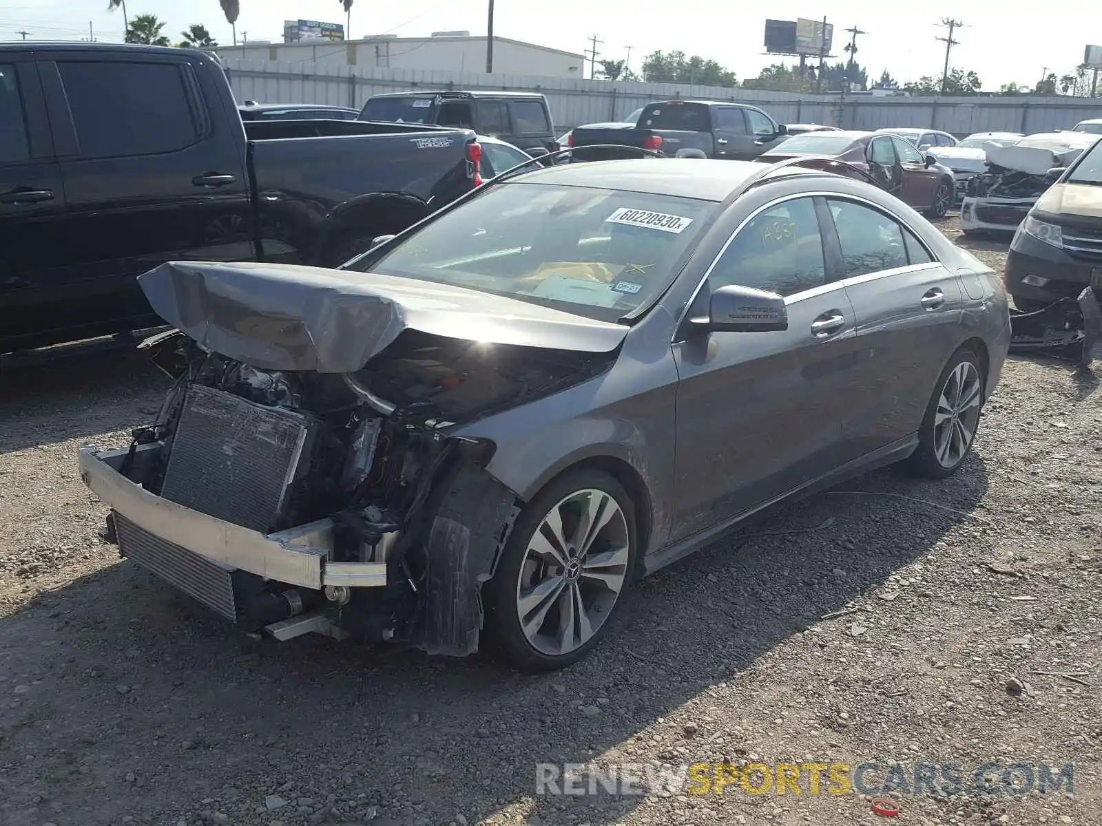 2 Photograph of a damaged car WDDSJ4EB6KN776863 MERCEDES-BENZ C CLASS 2019