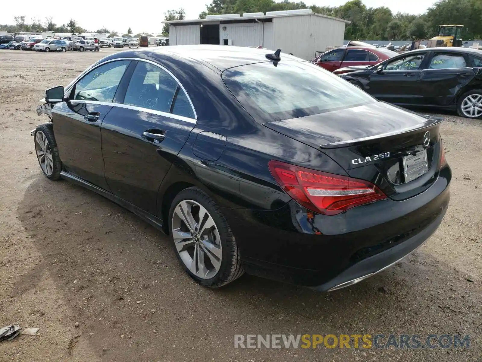 3 Photograph of a damaged car WDDSJ4EB7KN739630 MERCEDES-BENZ C CLASS 2019