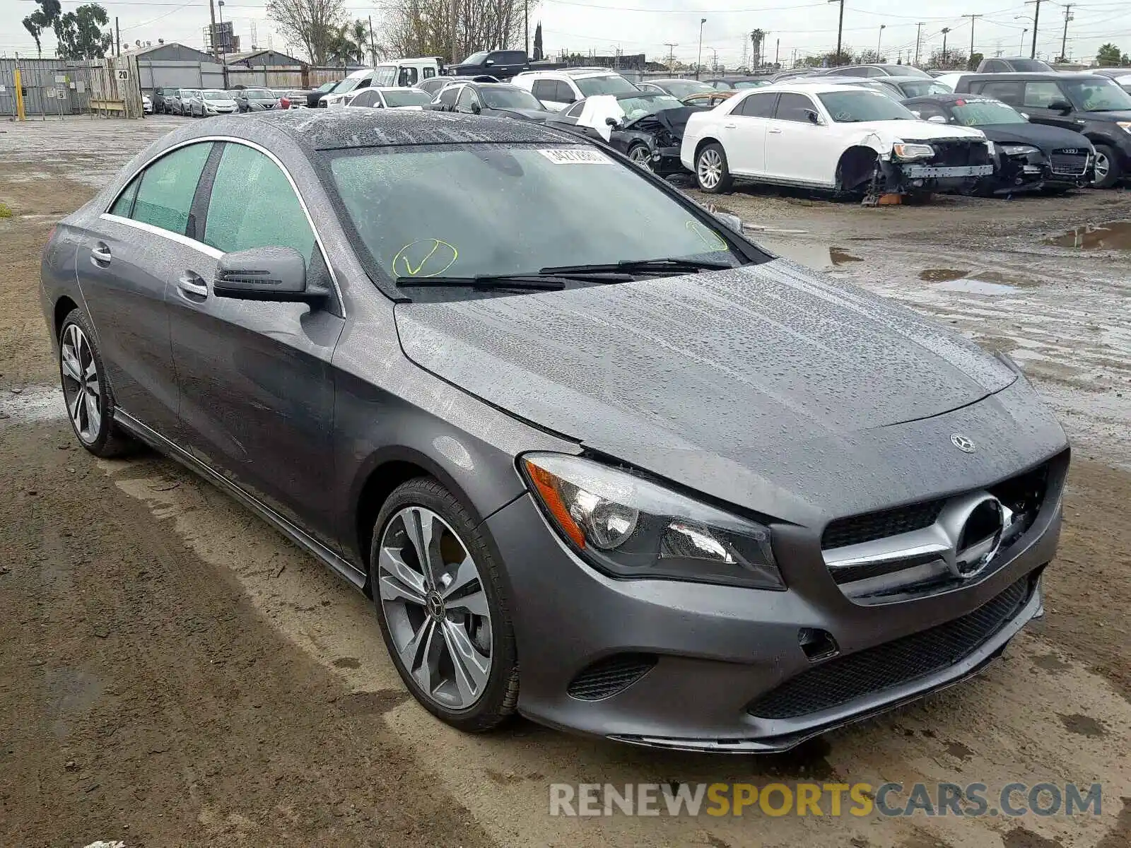 1 Photograph of a damaged car WDDSJ4EB7KN742737 MERCEDES-BENZ C CLASS 2019