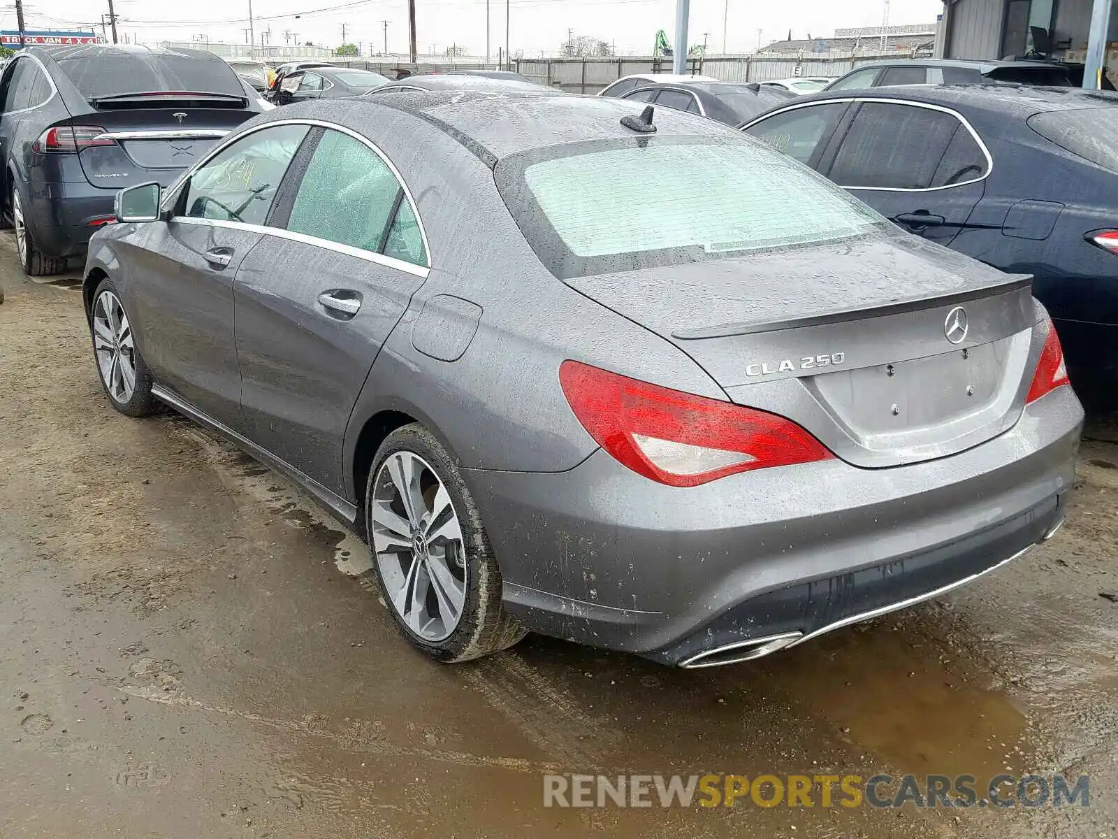 3 Photograph of a damaged car WDDSJ4EB7KN742737 MERCEDES-BENZ C CLASS 2019