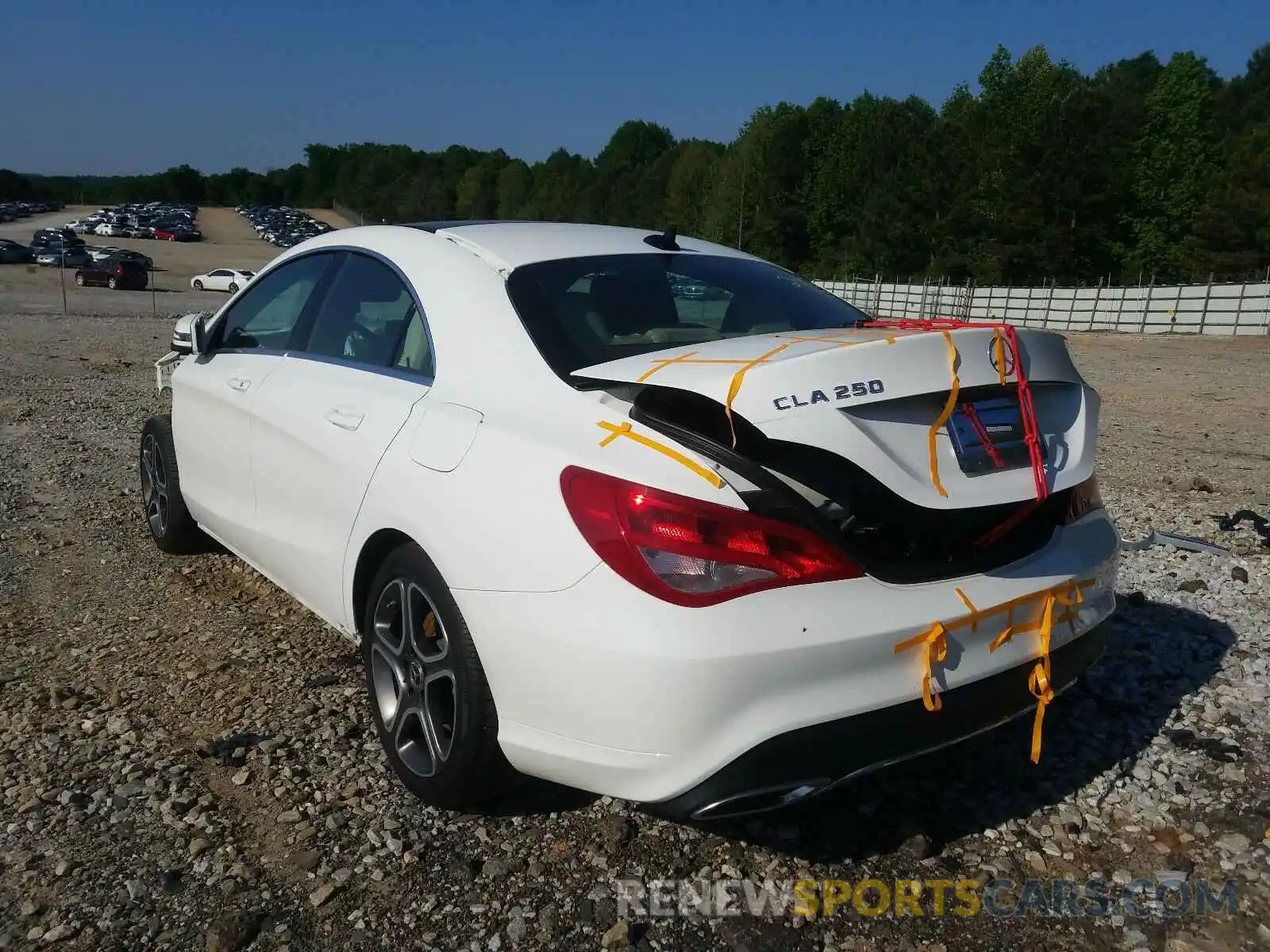 3 Photograph of a damaged car WDDSJ4EB7KN742916 MERCEDES-BENZ C CLASS 2019