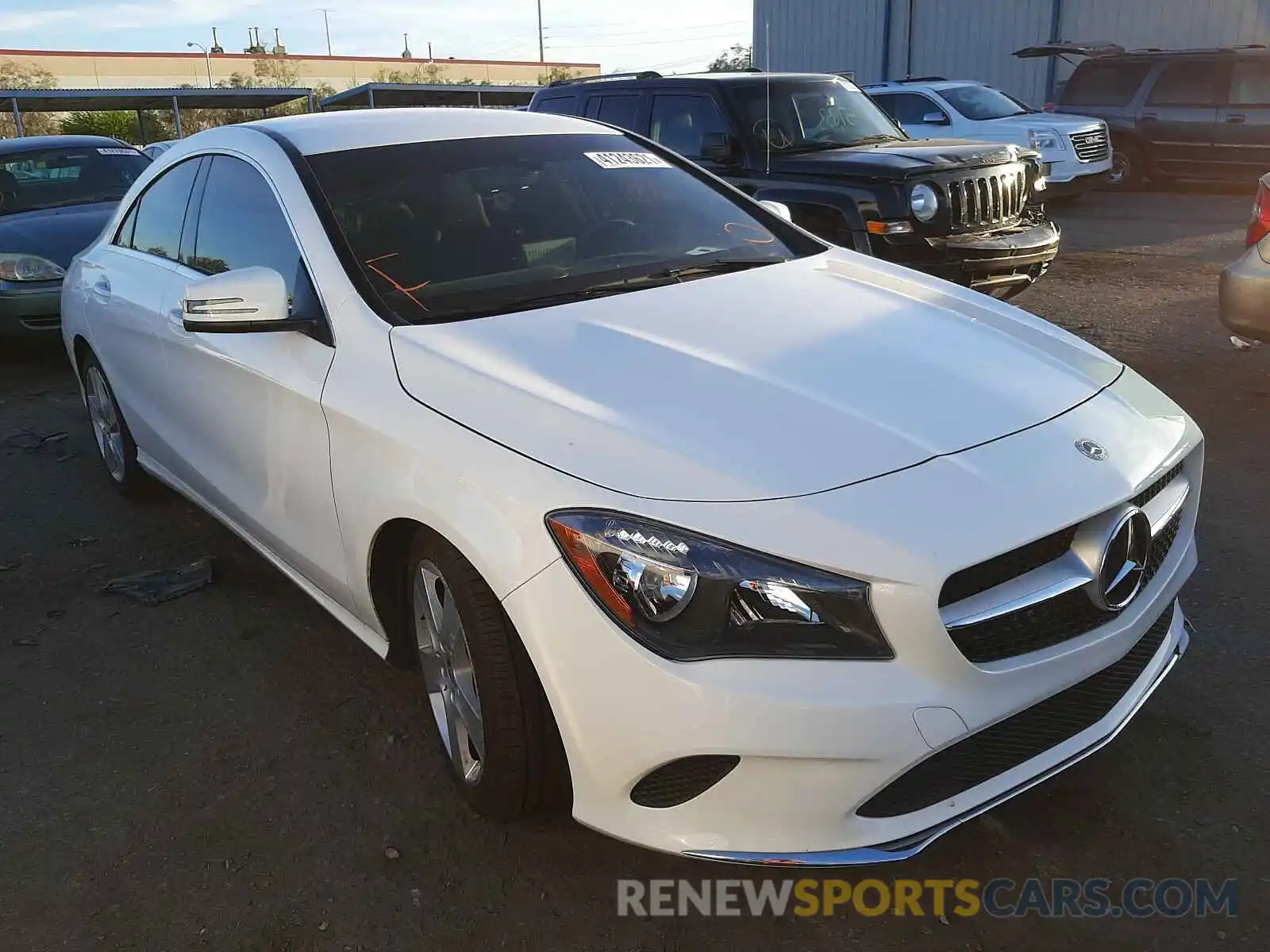 1 Photograph of a damaged car WDDSJ4EB8KN701128 MERCEDES-BENZ C CLASS 2019