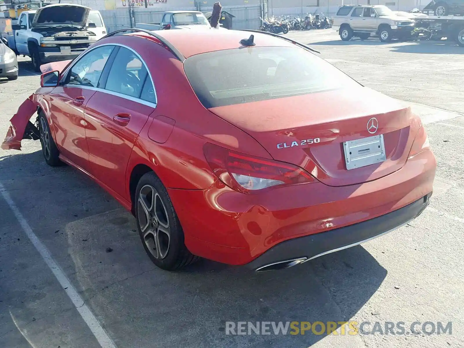 3 Photograph of a damaged car WDDSJ4EB8KN714431 MERCEDES-BENZ C CLASS 2019