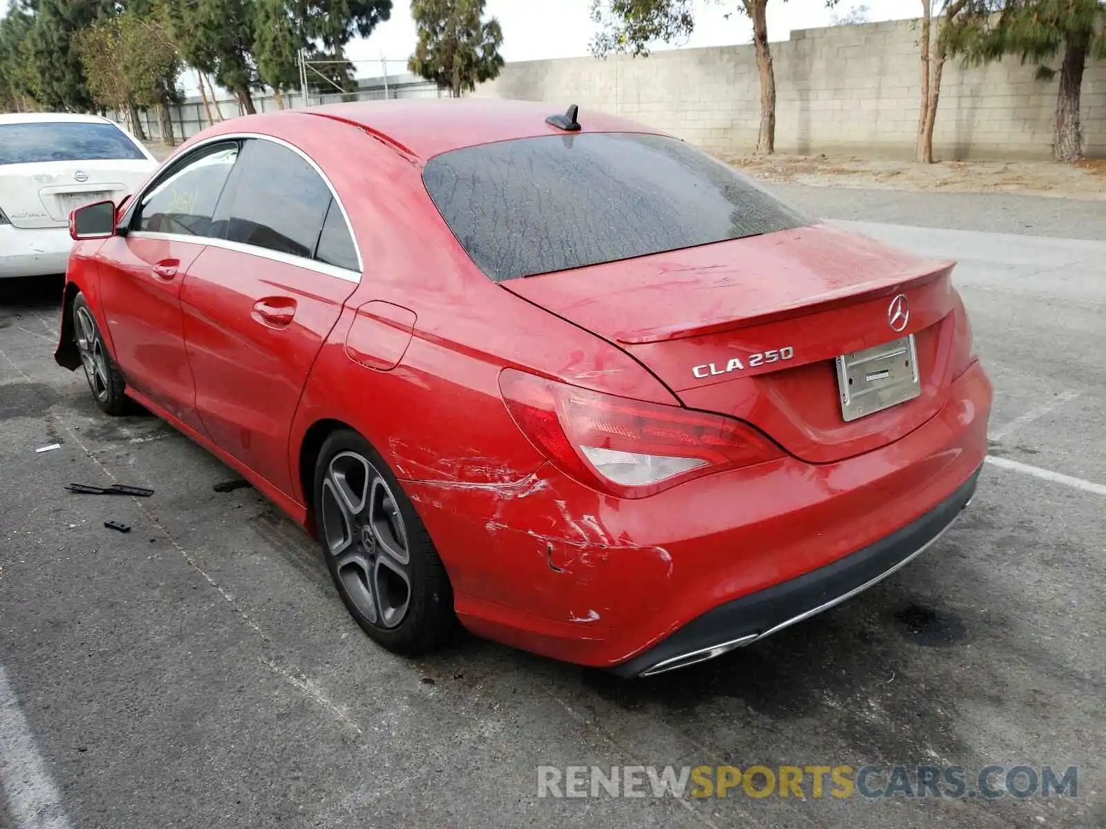 3 Photograph of a damaged car WDDSJ4EB8KN732637 MERCEDES-BENZ C CLASS 2019